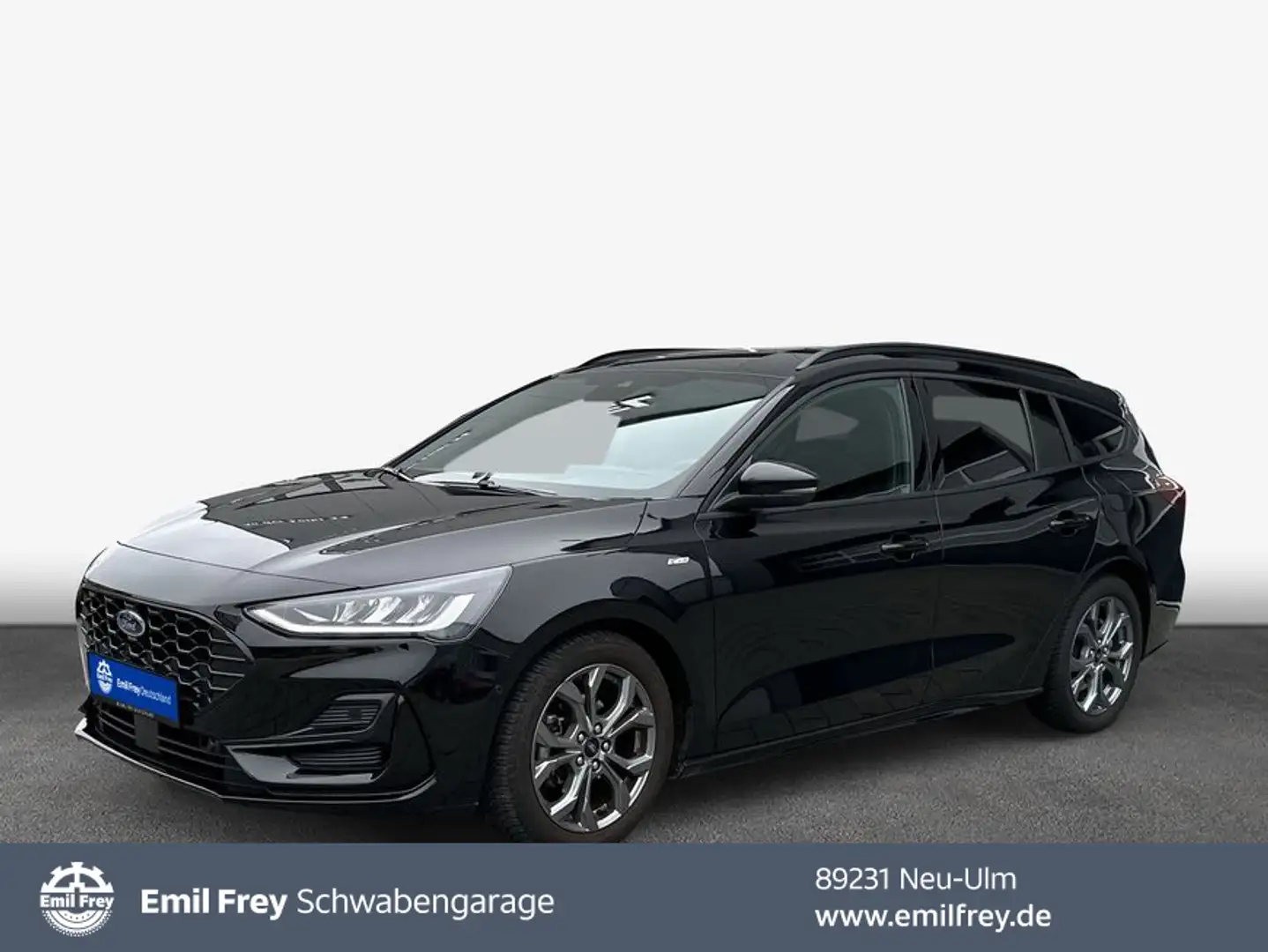Ford Focus Turnier 1.0 EcoBoost Hybrid ST-LINE X *AHK* Schwarz - 1