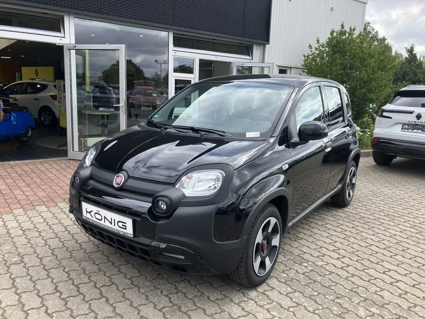 Fiat Panda 69 PS Klimaanlage 5 Türer Bordcomputer Schwarz - 1