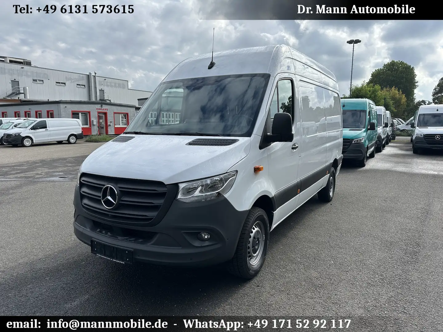 Mercedes-Benz Sprinter 317 CDI RWD L2 Kamera Navi Schwingsitz Blanco - 1