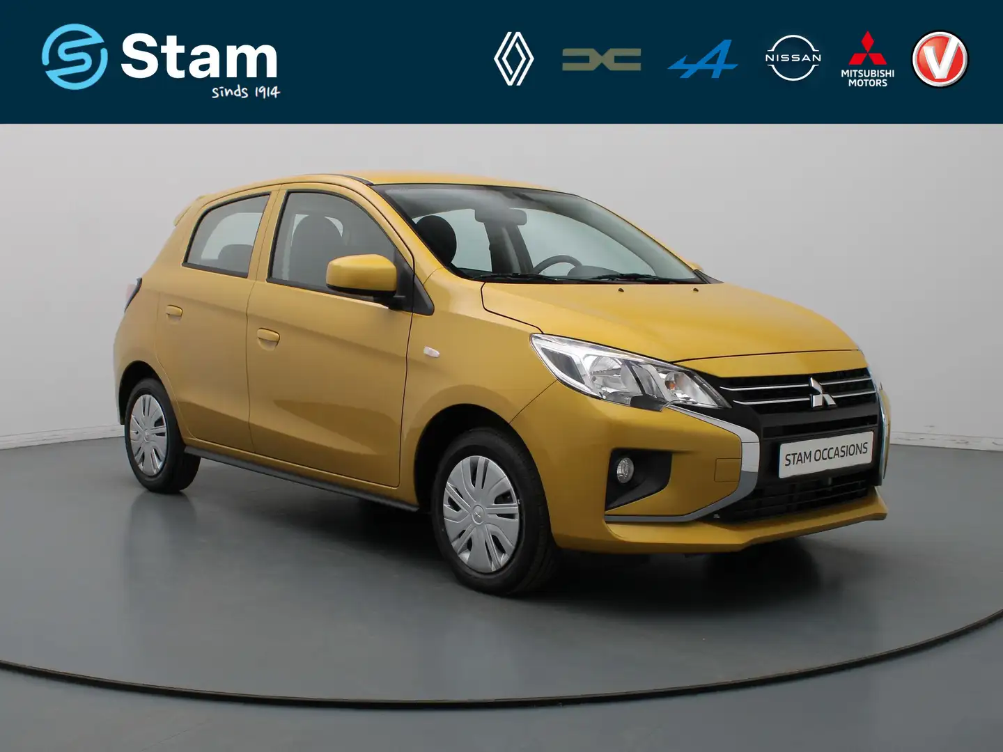 Mitsubishi Space Star 70pk Active Airco | Carplay Giallo - 1