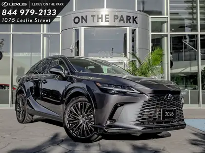 Gray 2026 Lexus RX Hybrid 350h Executive AWD SUV / Crossover Continuously Variable Transmission