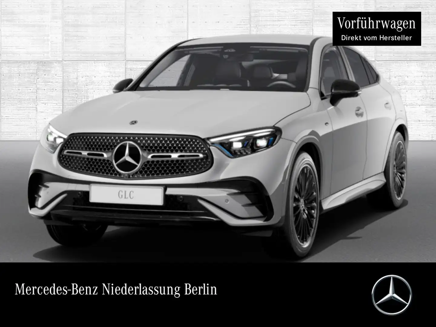 Mercedes-Benz GLC 300 de 4M AMG+NIGHT+360+TOTW+KEYLESS+9G Gris - 1