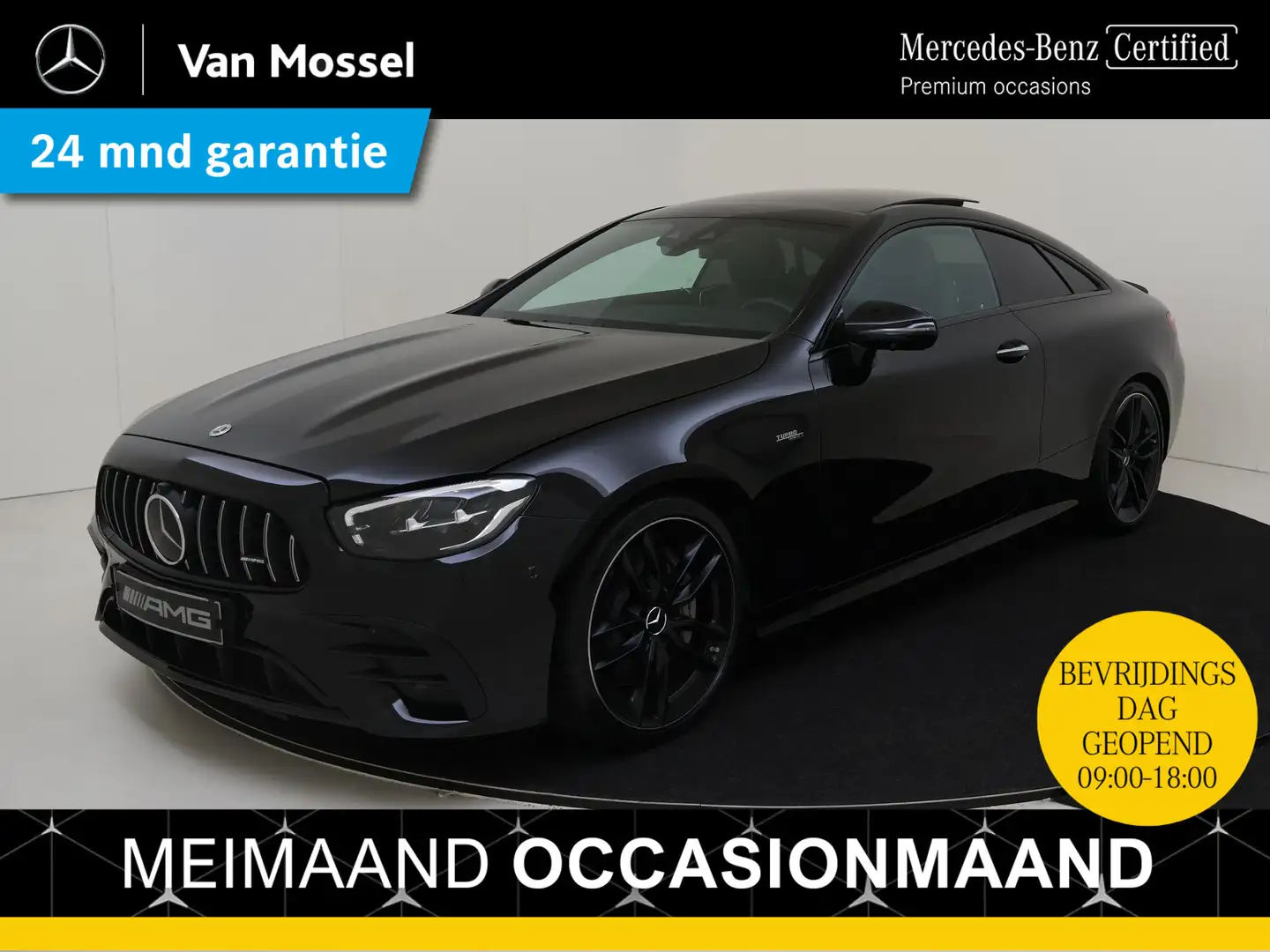 Mercedes-Benz E 53 AMG Coupé 4MATIC Distronic/ Distronic/ AMG track pace/ Black - 1