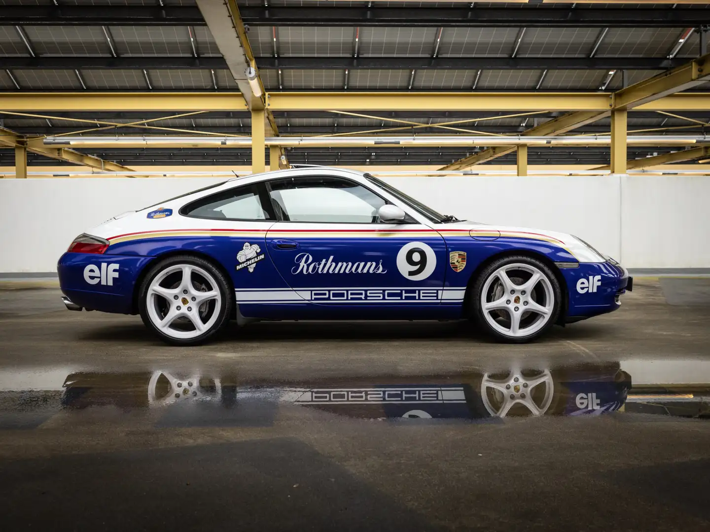 Porsche 911 [996] 3.4 Carrera 4 Coupé Rothmans l Schuifdak Silber - 2