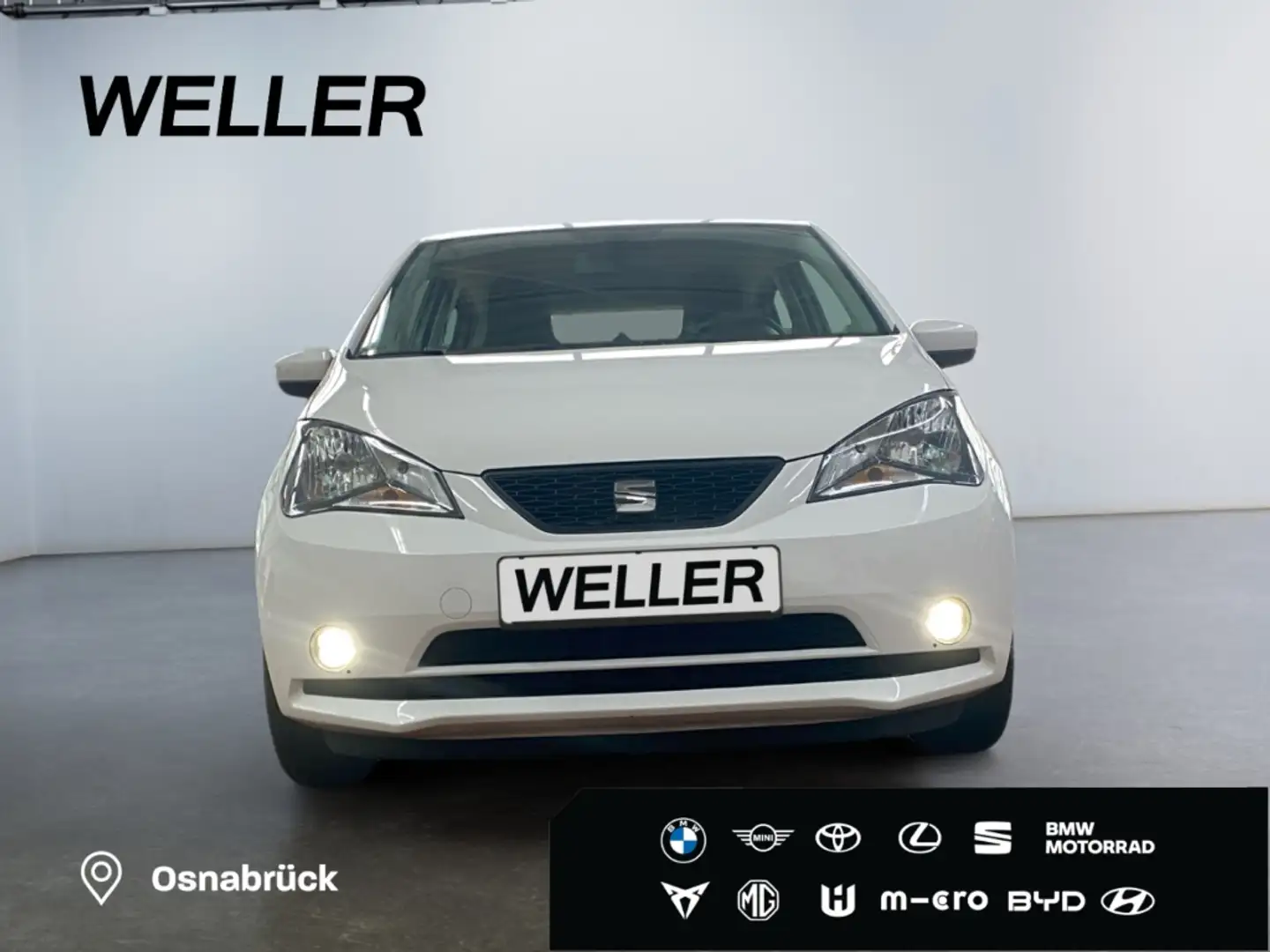 SEAT Mii 1.0 Style *Klima*SHZ*PDC hinten*Tempomat*Bluetooth Weiß - 2