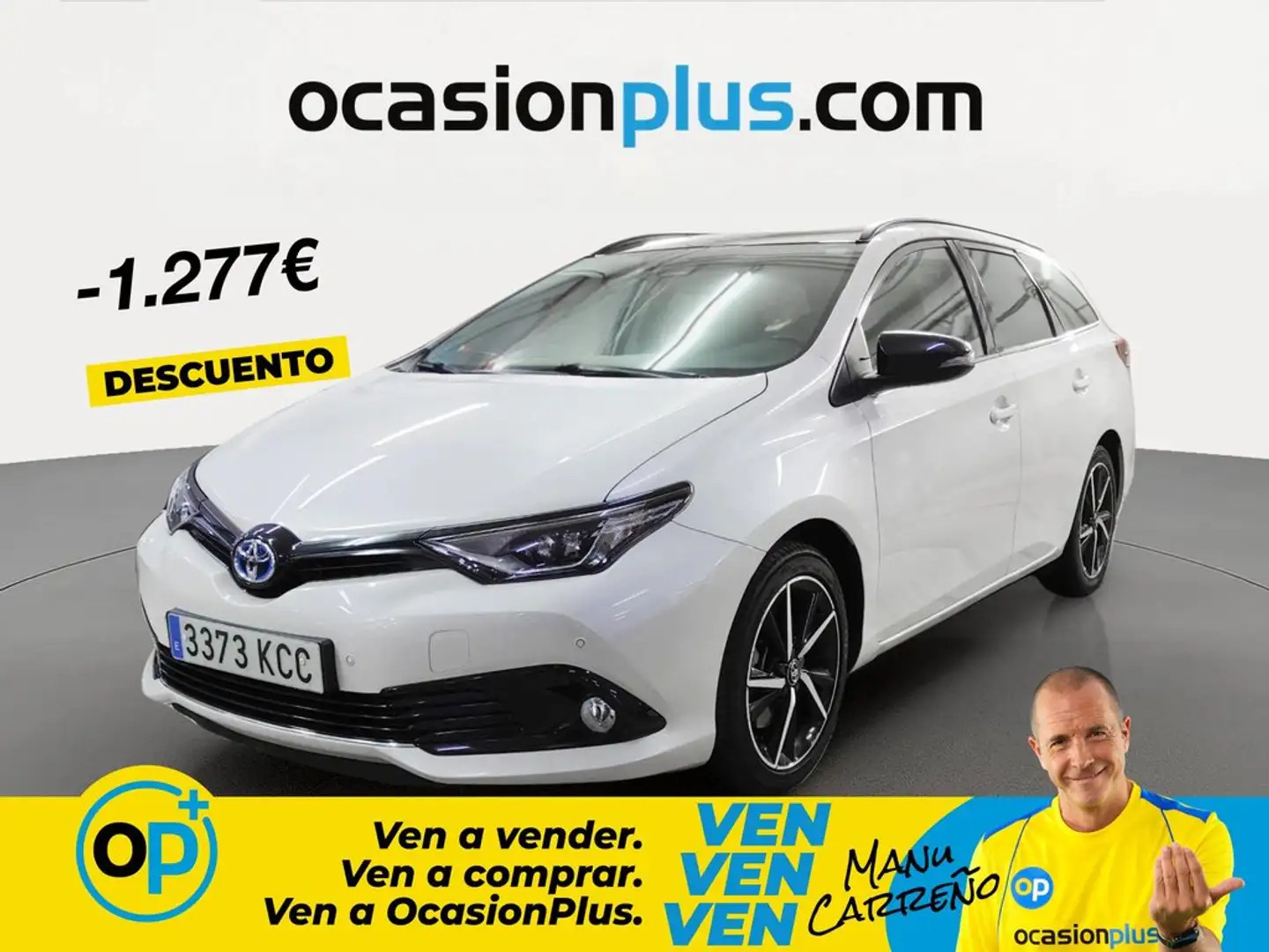 Toyota Auris Touring Sports hybrid 140H Feel! Blanco - 1