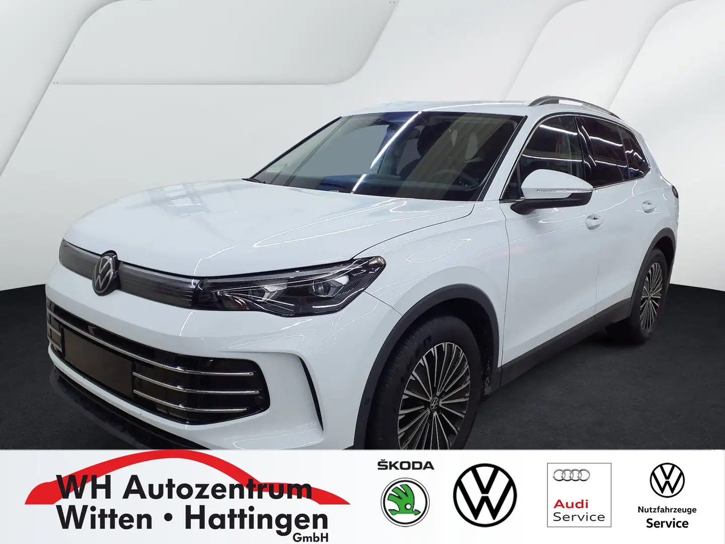 Volkswagen Tiguan 1.5 eTSI DSG Elegance NAVI AHK AREAVIEW IQ-LIGH... Weiß - 1