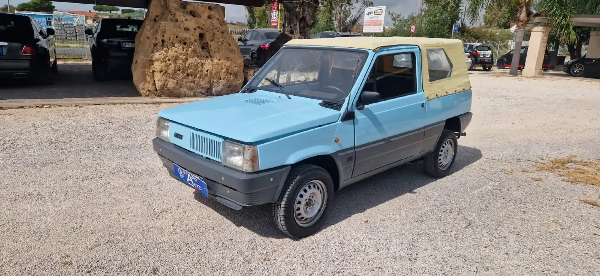 Fiat Panda 0.9 45cv  - cabriolet- rock moretti - zelena - 2