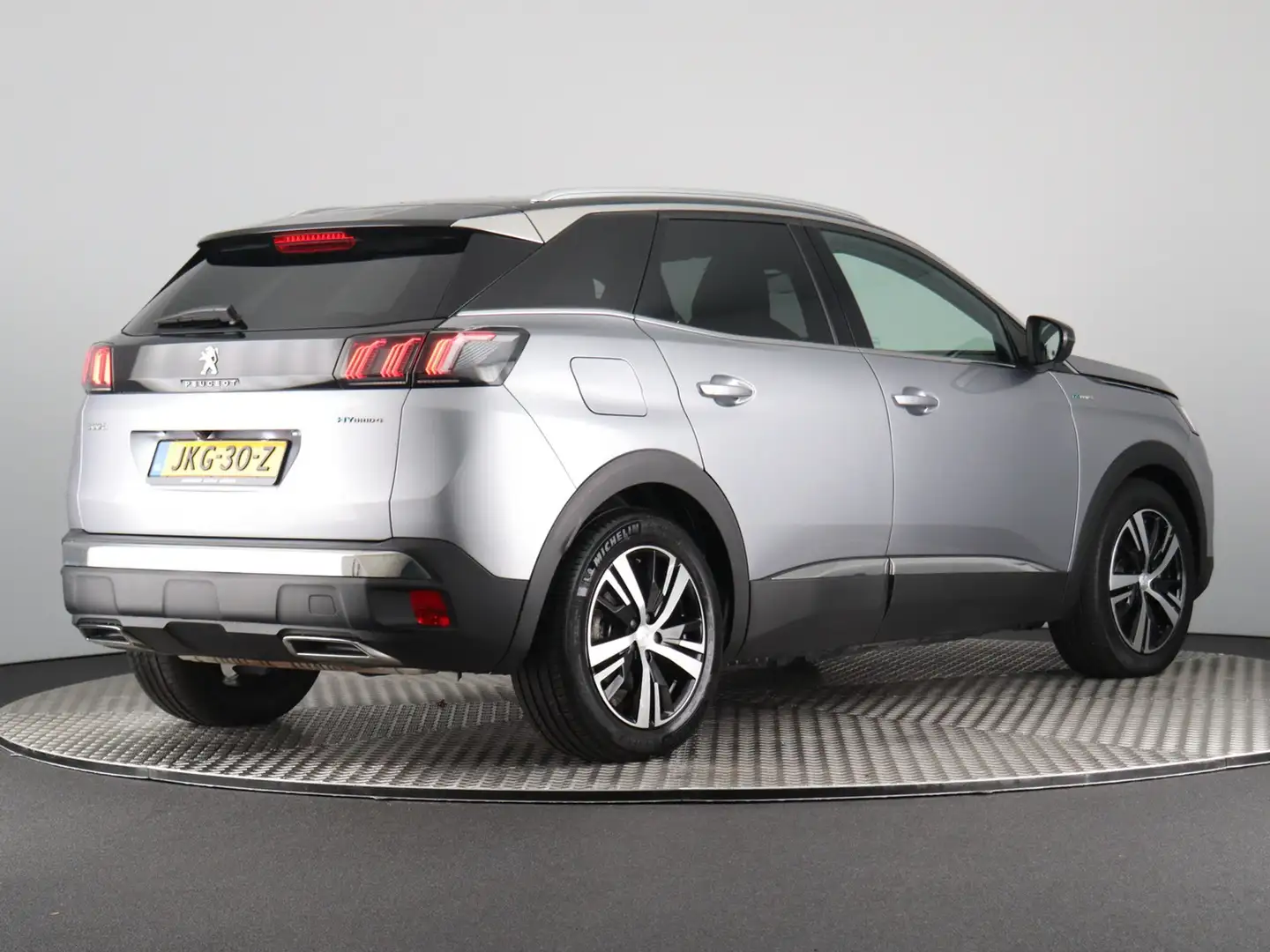 Peugeot 3008 1.6 HYbrid4 300 GT Pack Business (Pano / 360 Camer Gris - 2