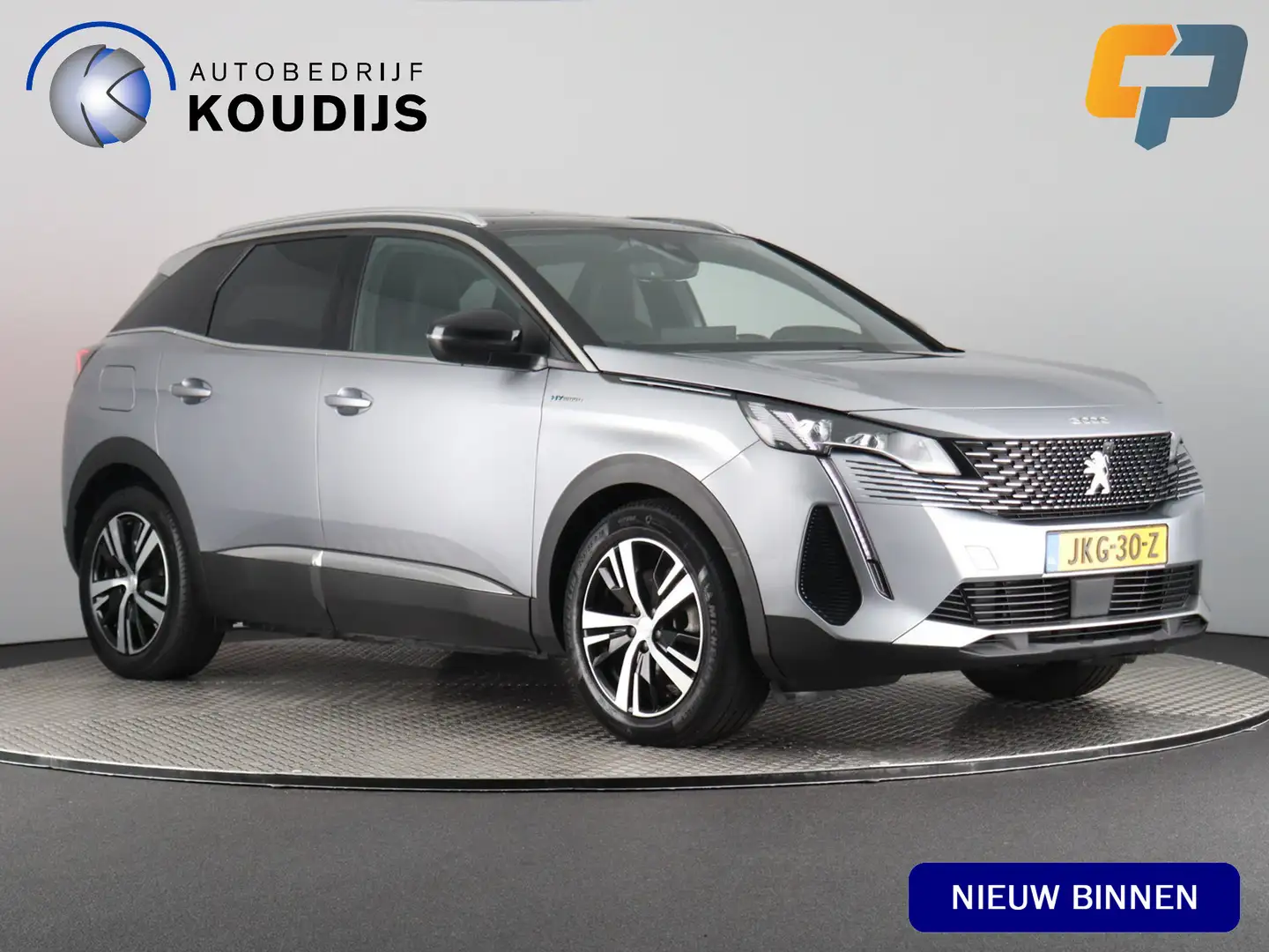 Peugeot 3008 1.6 HYbrid4 300 GT Pack Business (Pano / 360 Camer Gris - 1