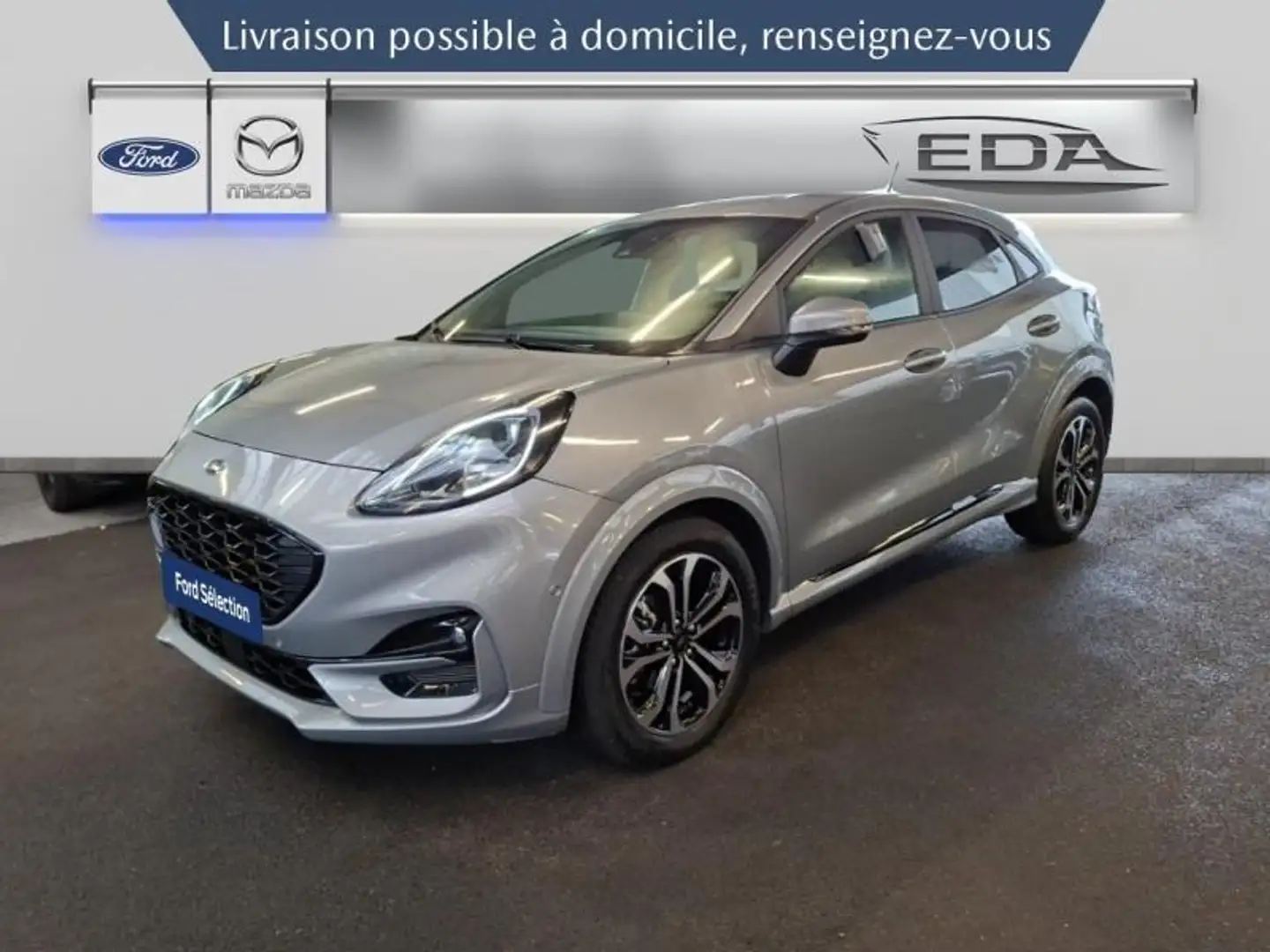 Ford Flex 1.0 Flexifuel 125ch S\u0026S mHEV ST-Line Grau - 1