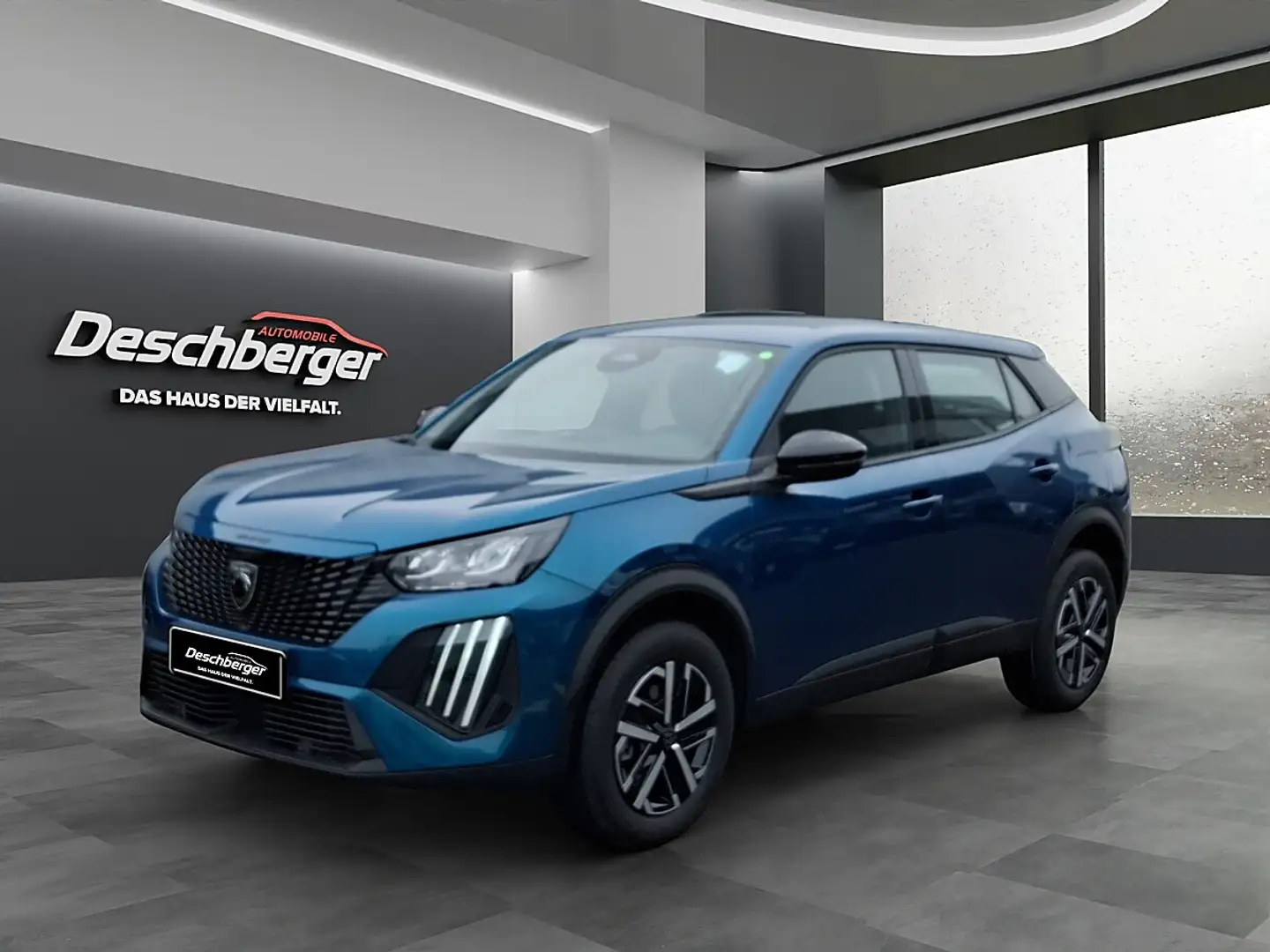 Peugeot 2008 PureTech 100 S&S Style 6-Gang-Manuell Blau - 1