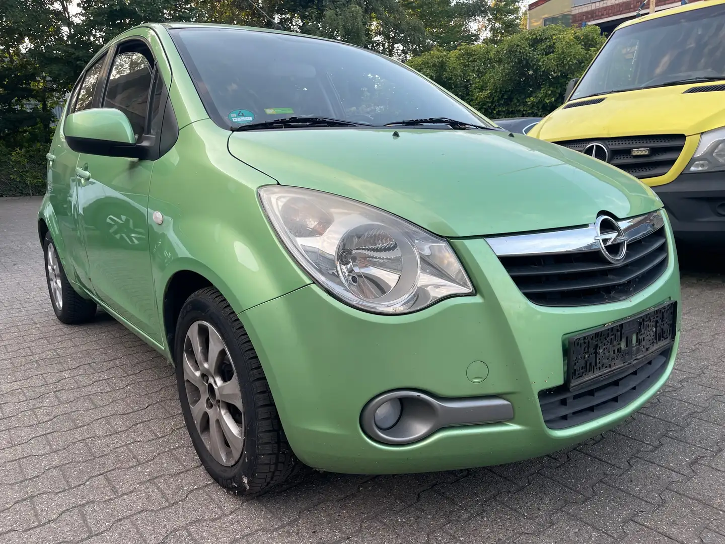 Opel Agila Edition+Klima+ Grün - 2