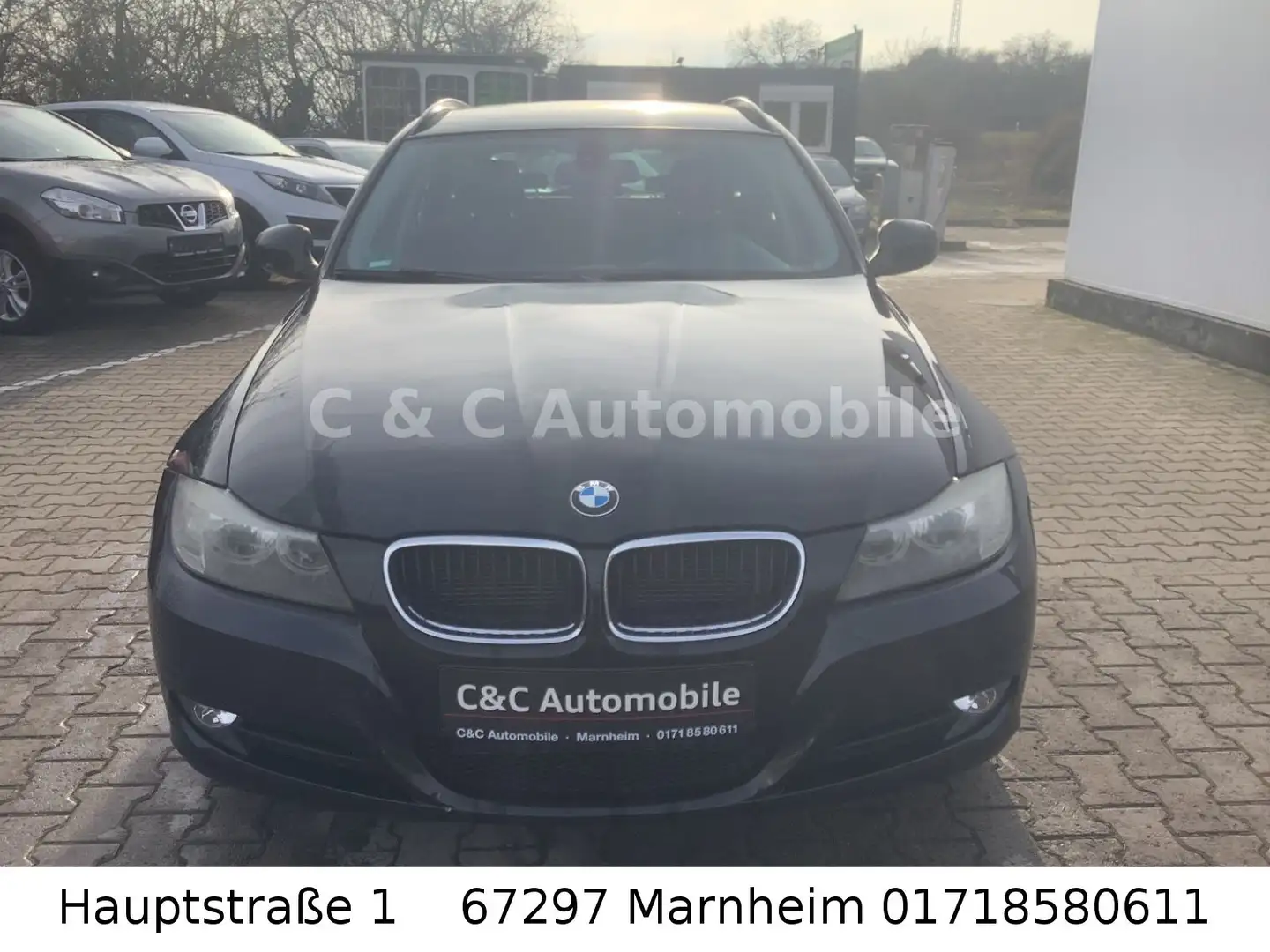 BMW 316 3 Touring 316d/Klima/SHZ Schwarz - 2