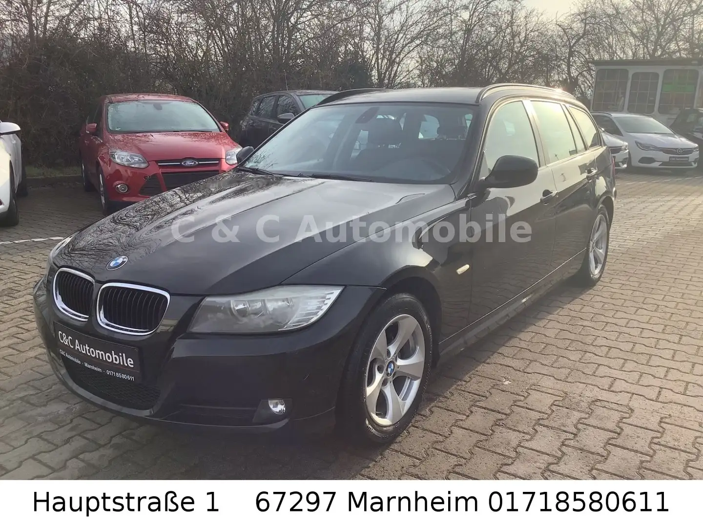 BMW 316 3 Touring 316d/Klima/SHZ Schwarz - 1