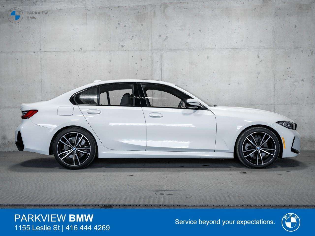 2023 BMW 3 Series AWD CPO NAV CARPLAY MSPORT 19" REMOTESTART SUNROOF — снимка 1