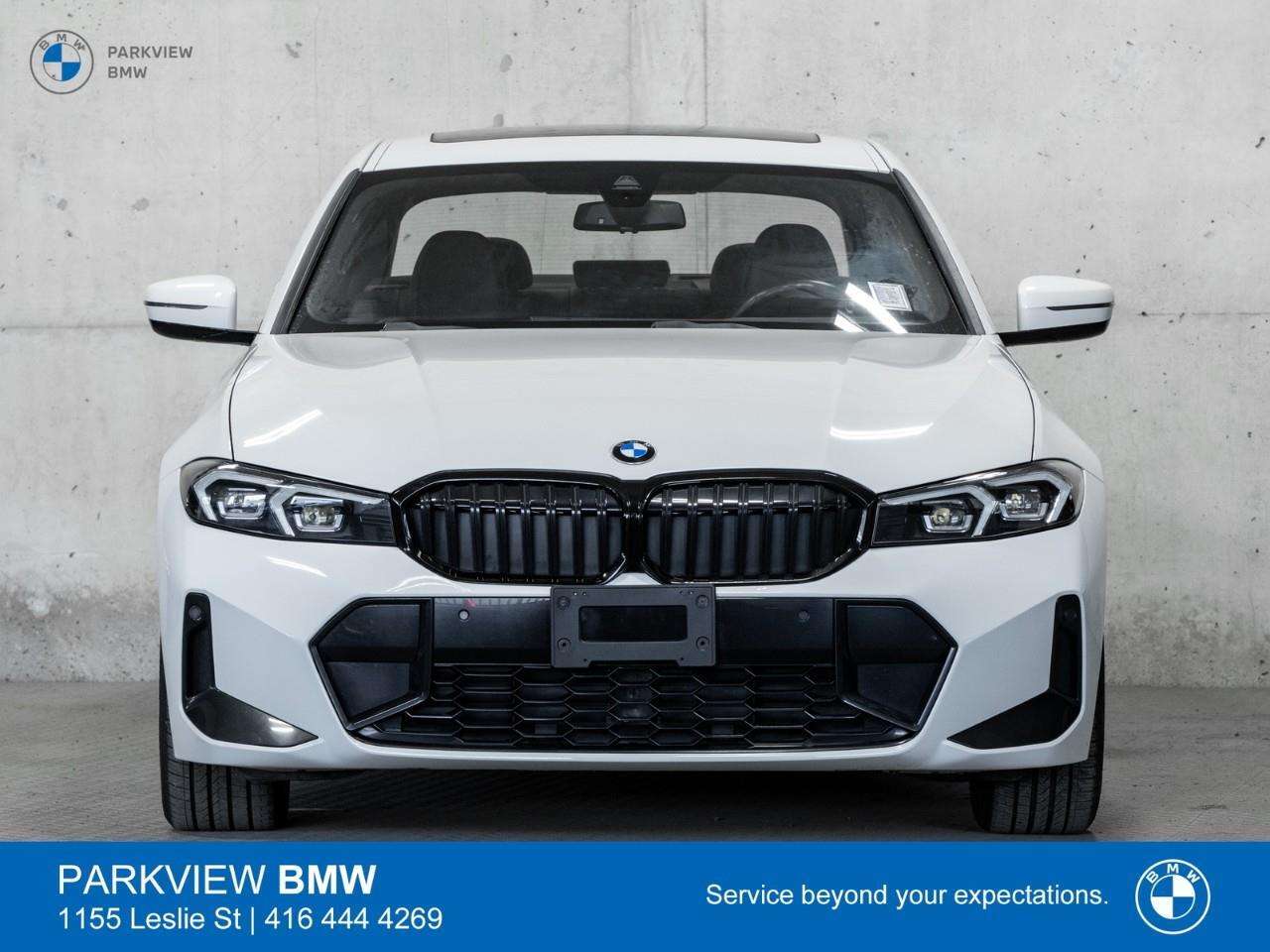 2023 BMW 3 Series AWD CPO NAV CARPLAY MSPORT 19" REMOTESTART SUNROOF — снимка 1