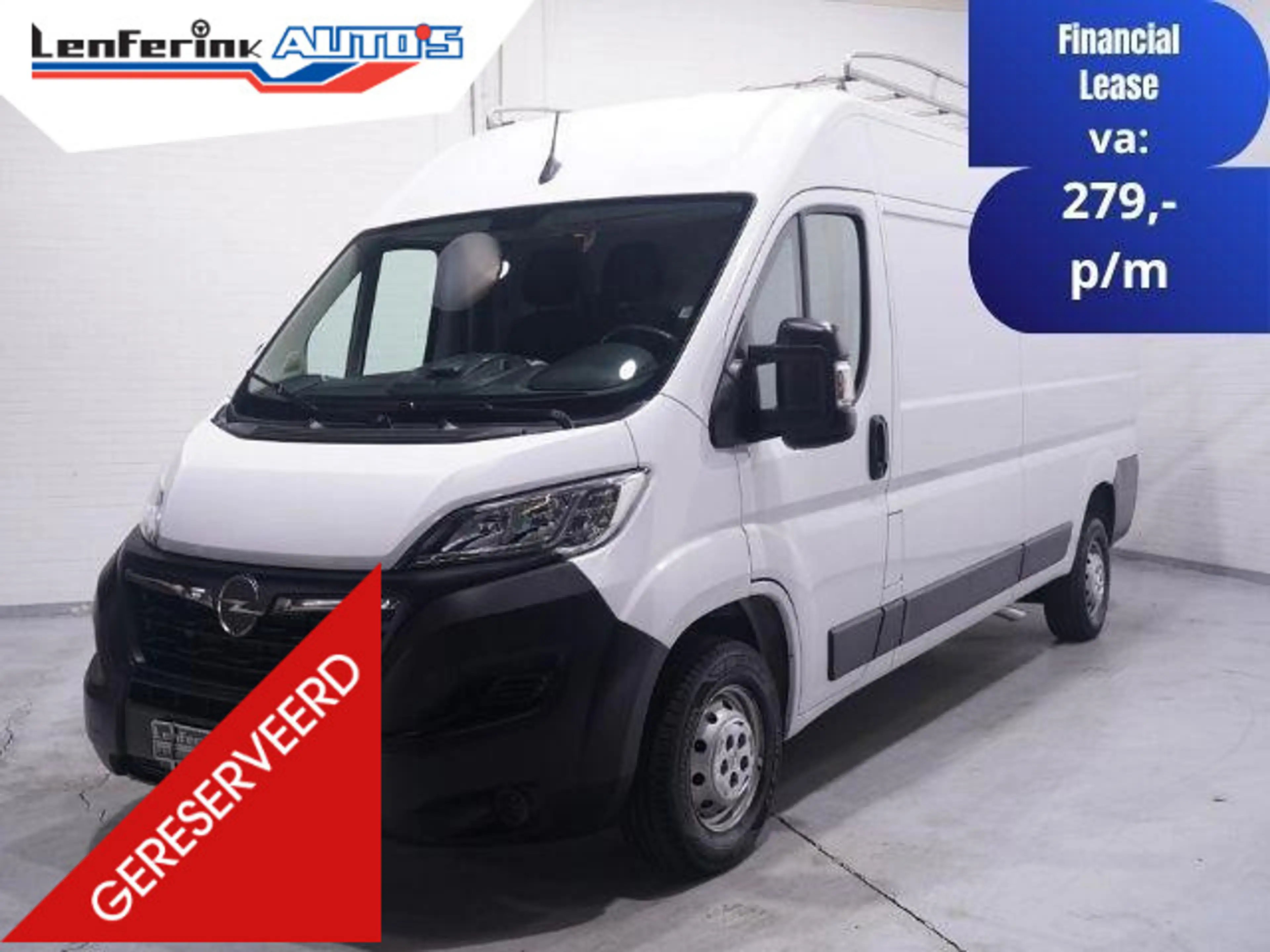Opel Movano 2.2D 140 pk L3H2 Imperiaal met Trap, Trekhaak Airc