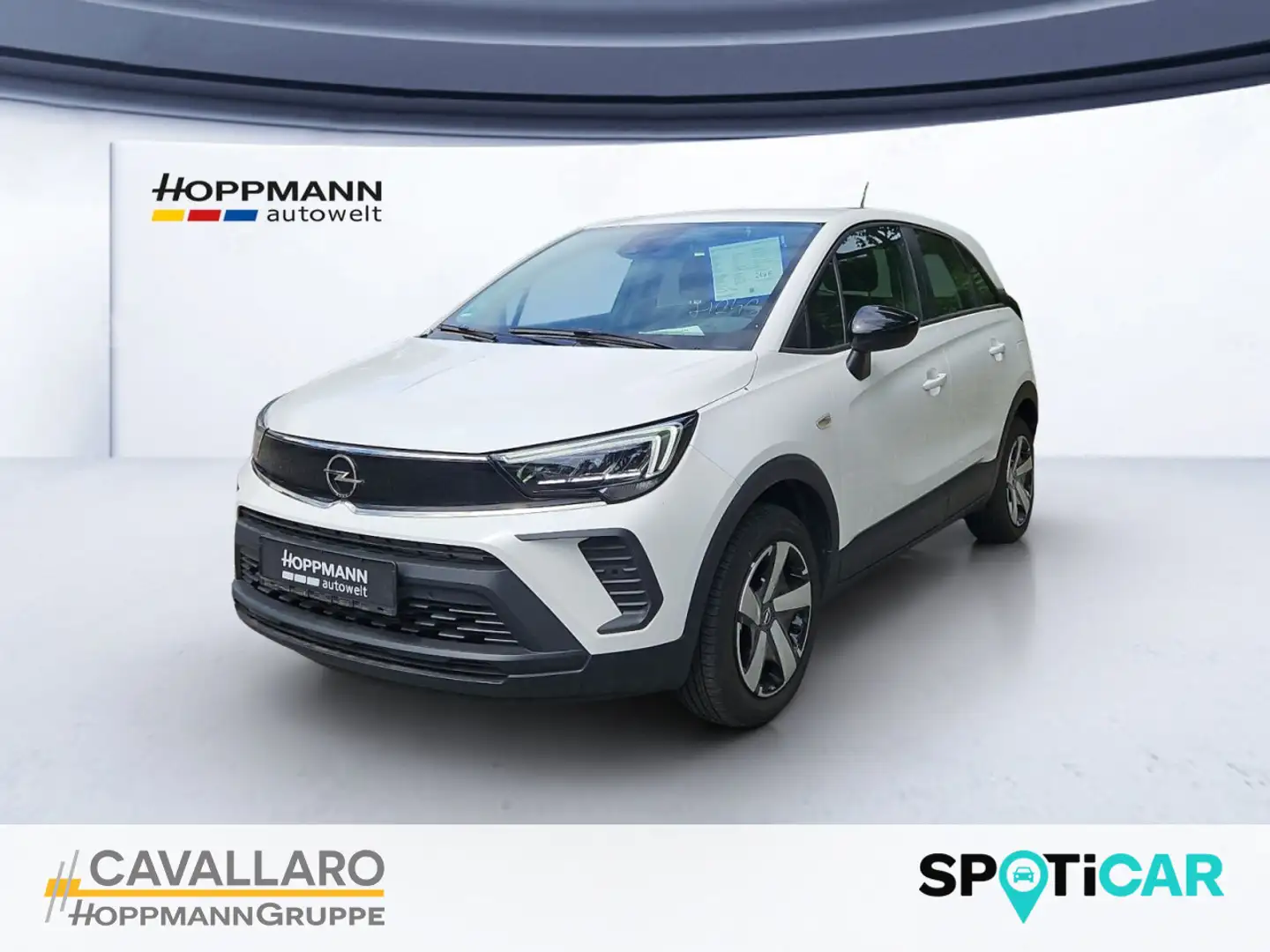 Opel Crossland Edition 1.5D*AHK*8-FACH*LENKRADHZG*SIT Weiß - 1