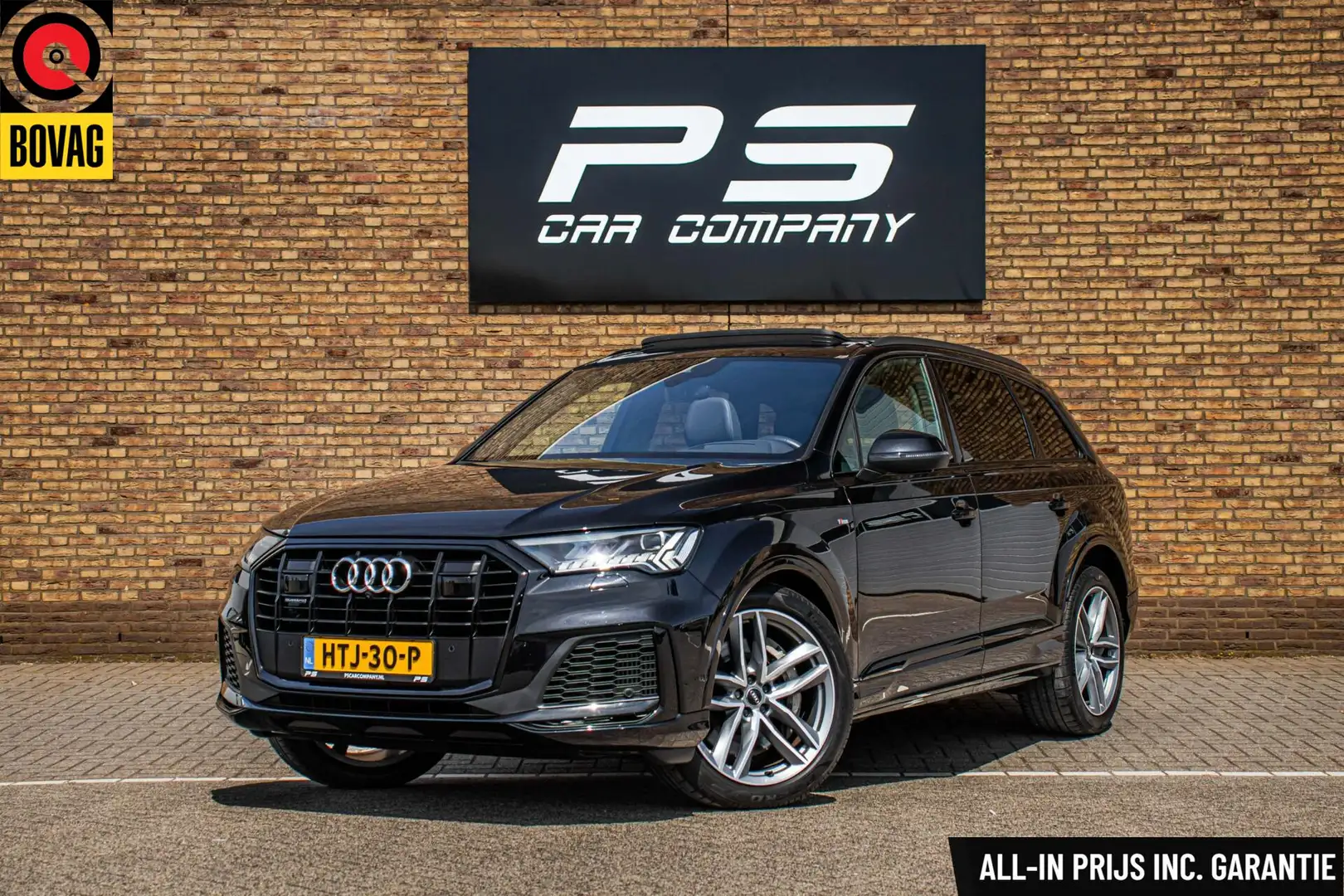 Audi Q7 55 TFSI e quattro Pro Line Plus,S-line, BTW,Pano Zwart - 1