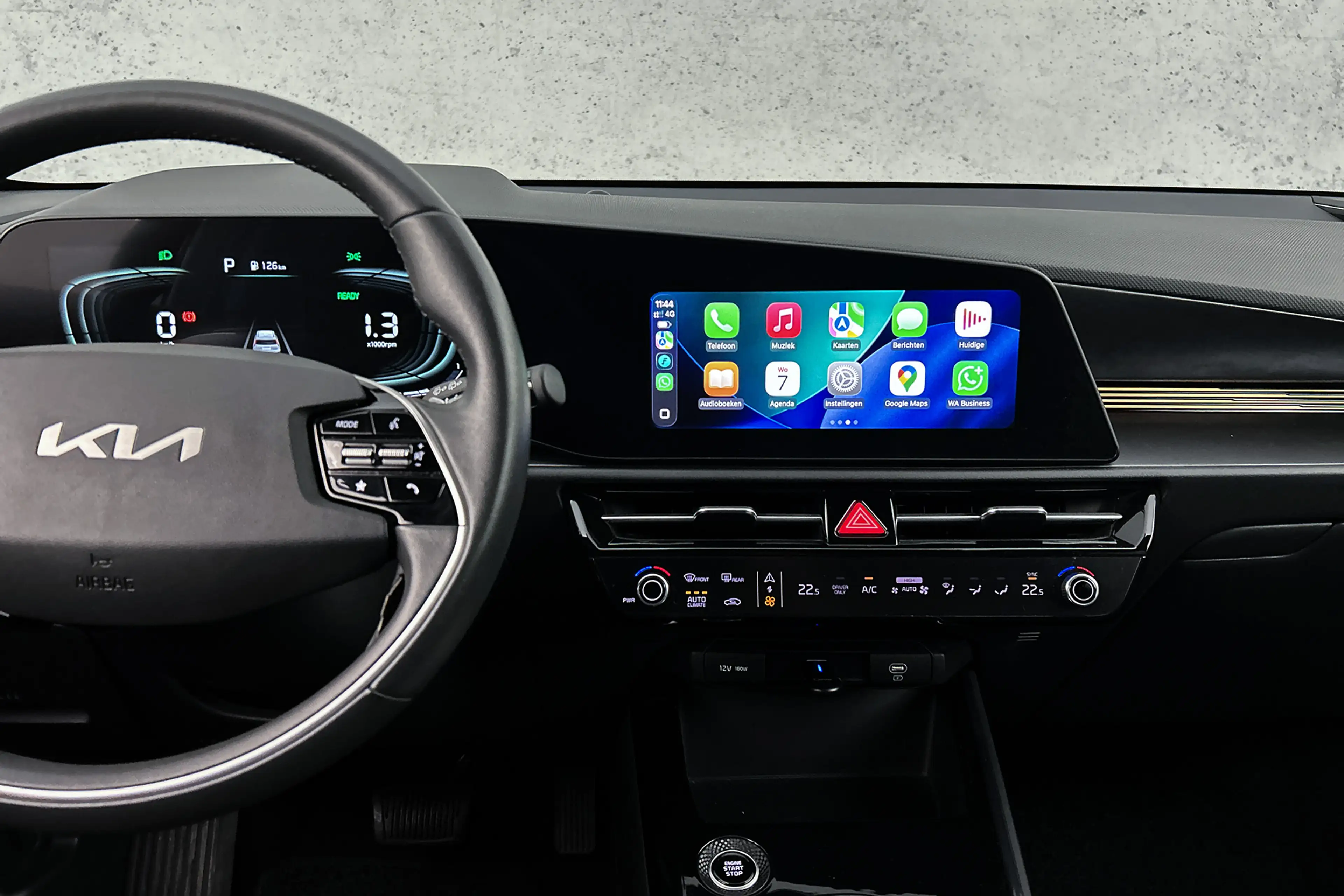Kia Niro 1.6 GDi Hybrid DynamicLine | Half lederen bekledin — photo 11