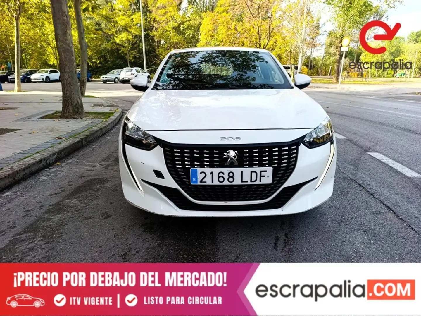 Peugeot 208 BlueHDi 73kW (100CV) Active Blanco - 2