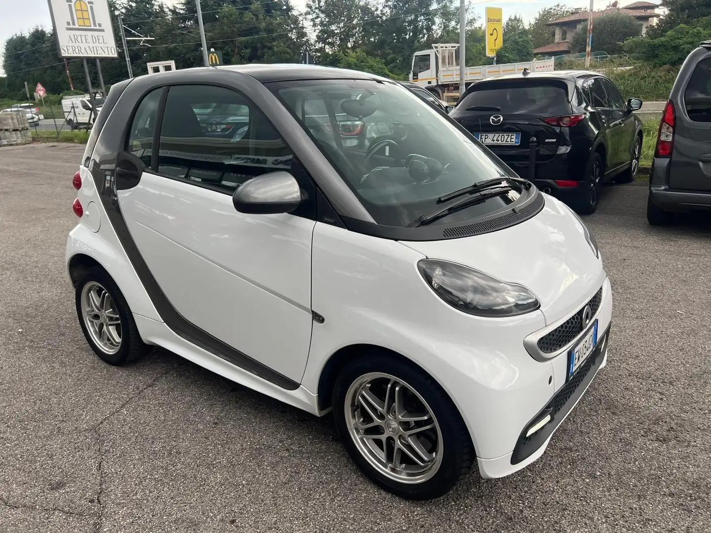smart forTwo 2014 1.0 mhd Pure 71cv Weiß - 2