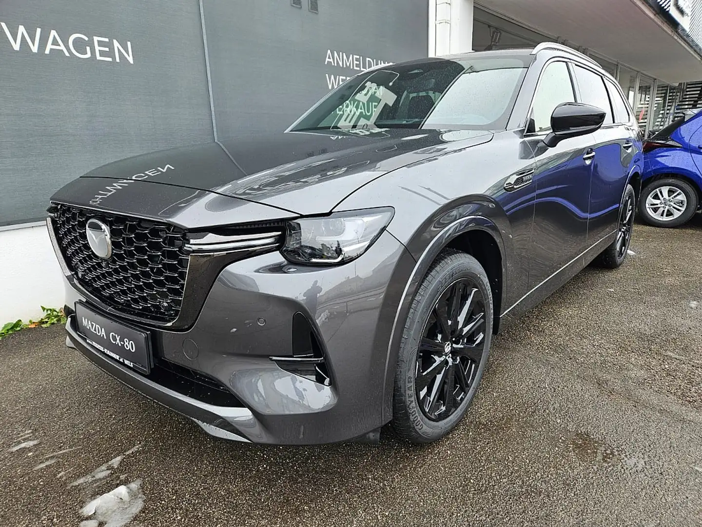 Mazda CX-80 2.5L e-SKYACTIV PHEV AWD Homura Plus Aut. Grau - 1