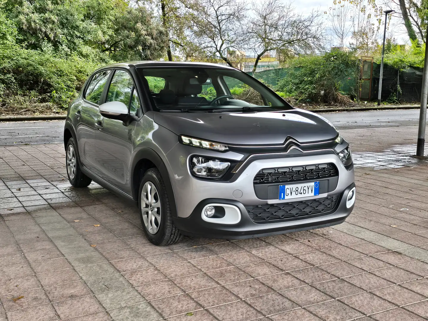 Citroen C3 C3 1.2 puretech You KM ZERO,PREZZO TRATTABILE Grijs - 2