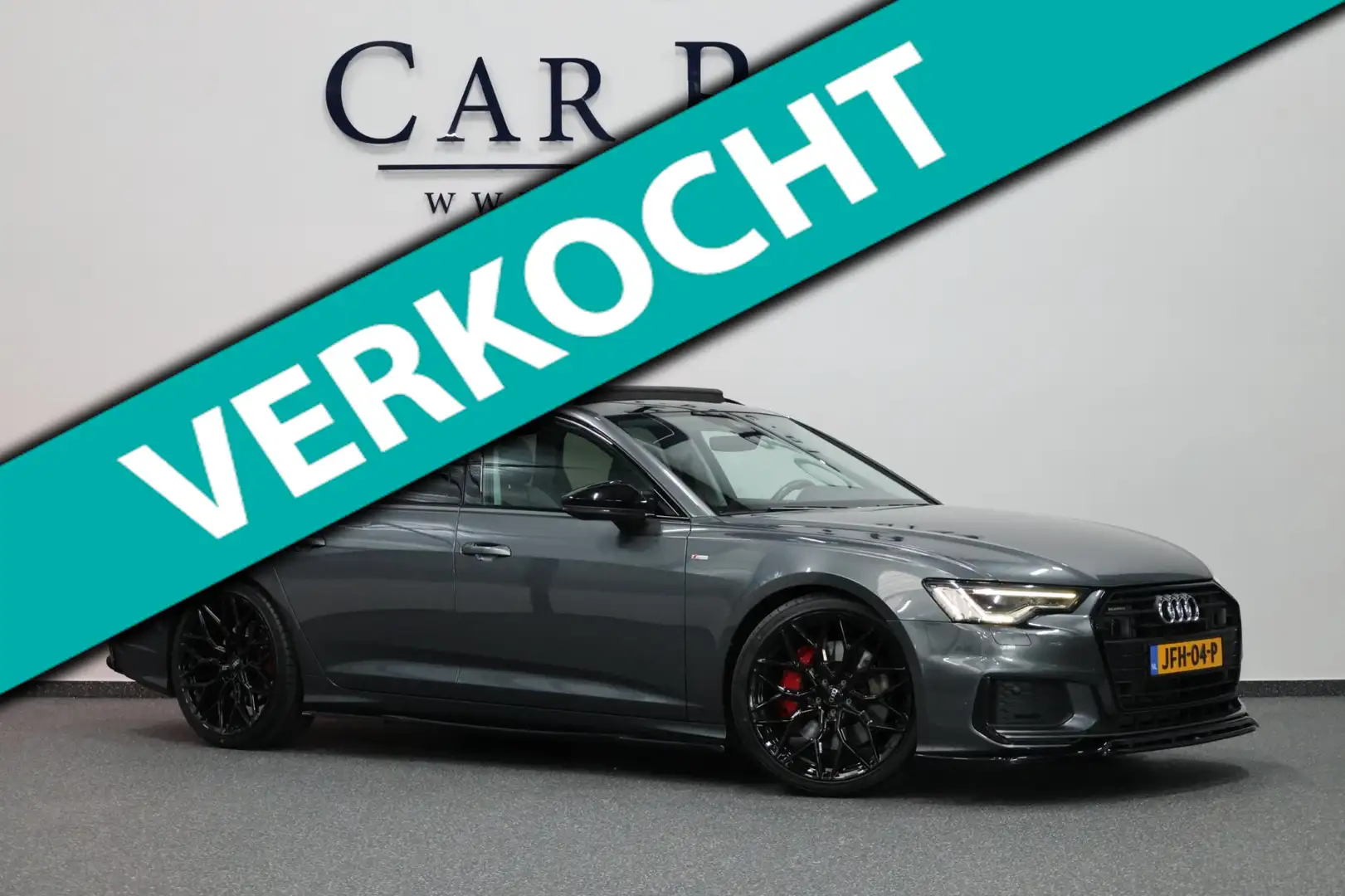 Audi A6 Avant 55 TFSI e quattro 3x S-line BTW/MAXTON/LED/V Gris - 1