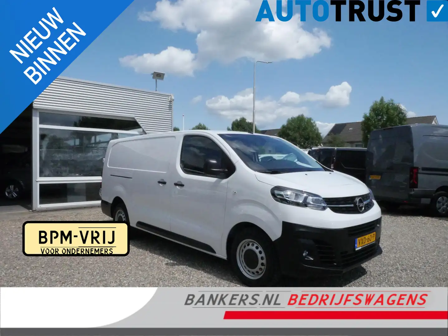 Opel Vivaro 2.0-D 145PK, L3, Airco Wit - 1