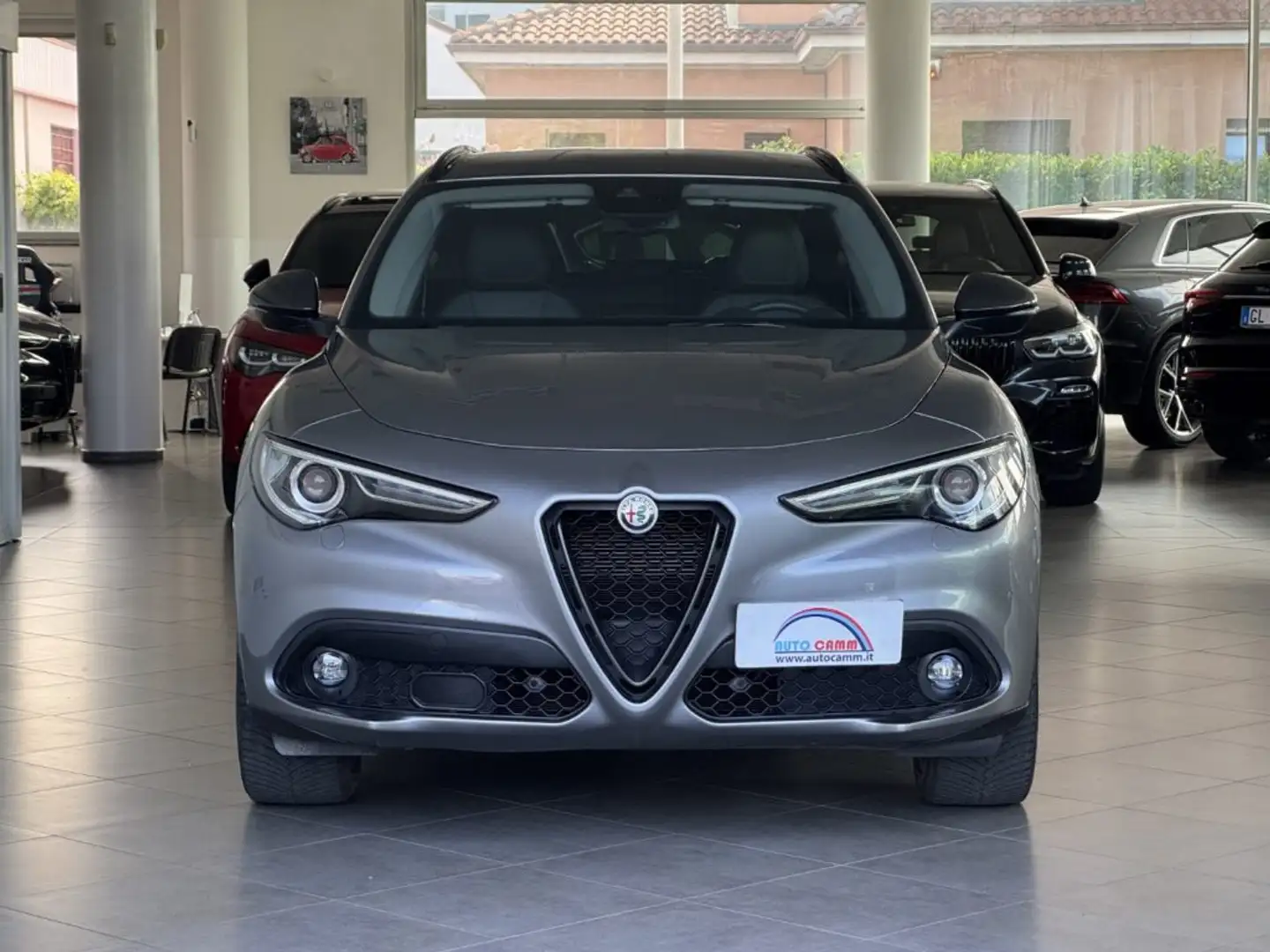 Alfa Romeo Stelvio 2.2 Turbodiesel 190 CV AT8 Q4 B-Tech Сірий - 2