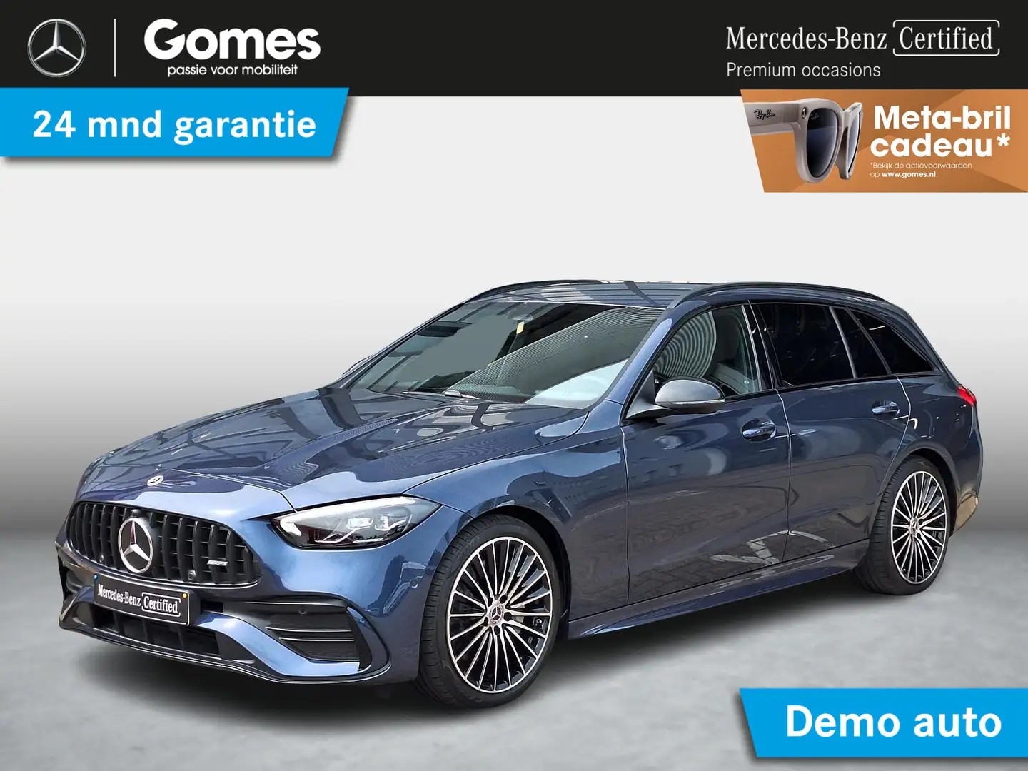 Mercedes-Benz C 180 Estate Star Edition AMG | Night Pakket | Trekhaak Bleu - 1