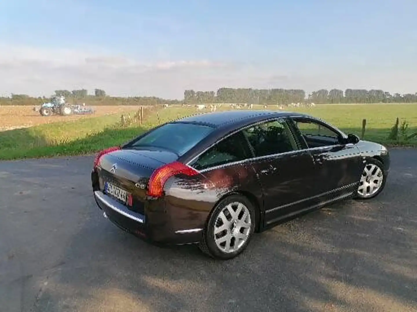 Citroen C6 C6 HDi 205 Biturbo FAP Exclusive Brązowy - 2