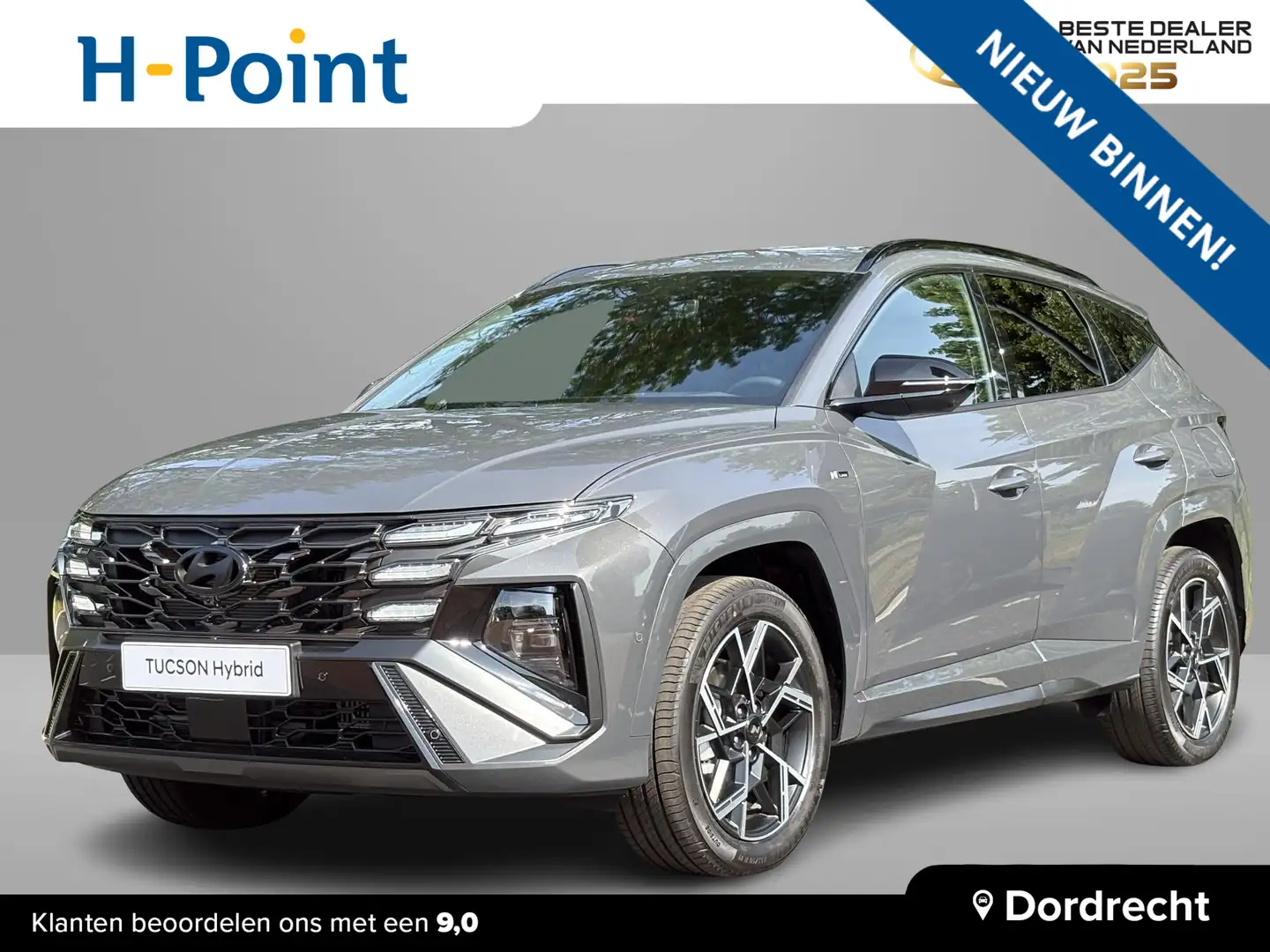 Hyundai TUCSON 1.6 T-GDI HEV N Line | €2000 KORTING | Grijs - 1