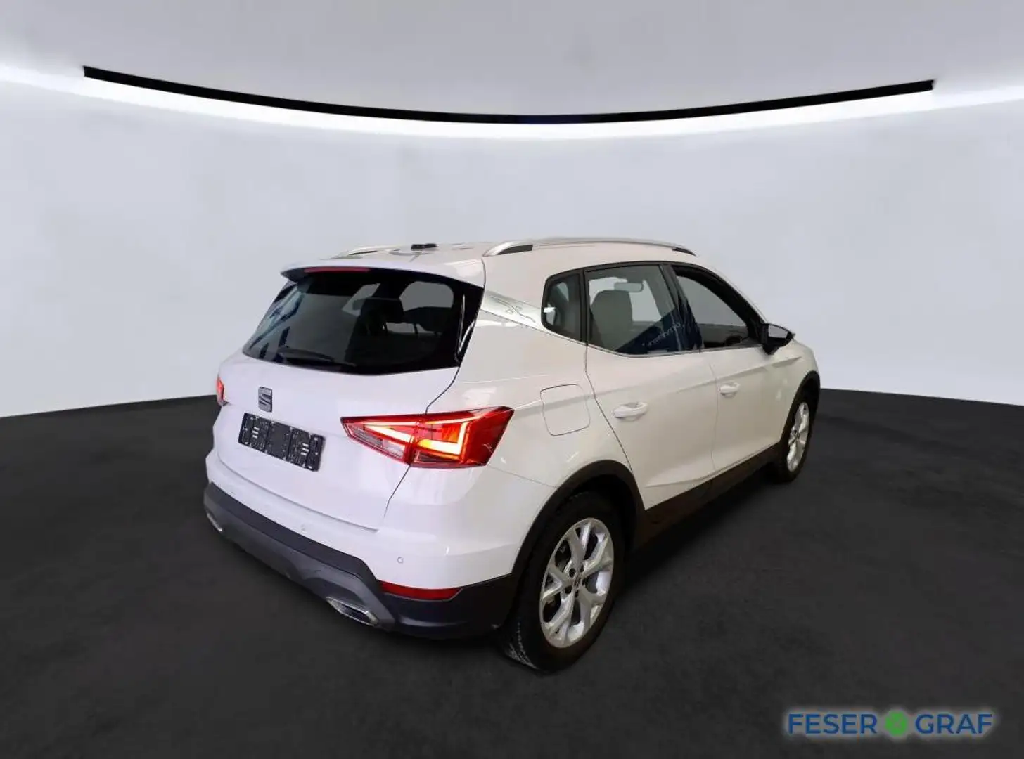 SEAT Arona FR 1.0 TSI LED*NAVI*LM*ACC*PDC*SH Weiß - 2