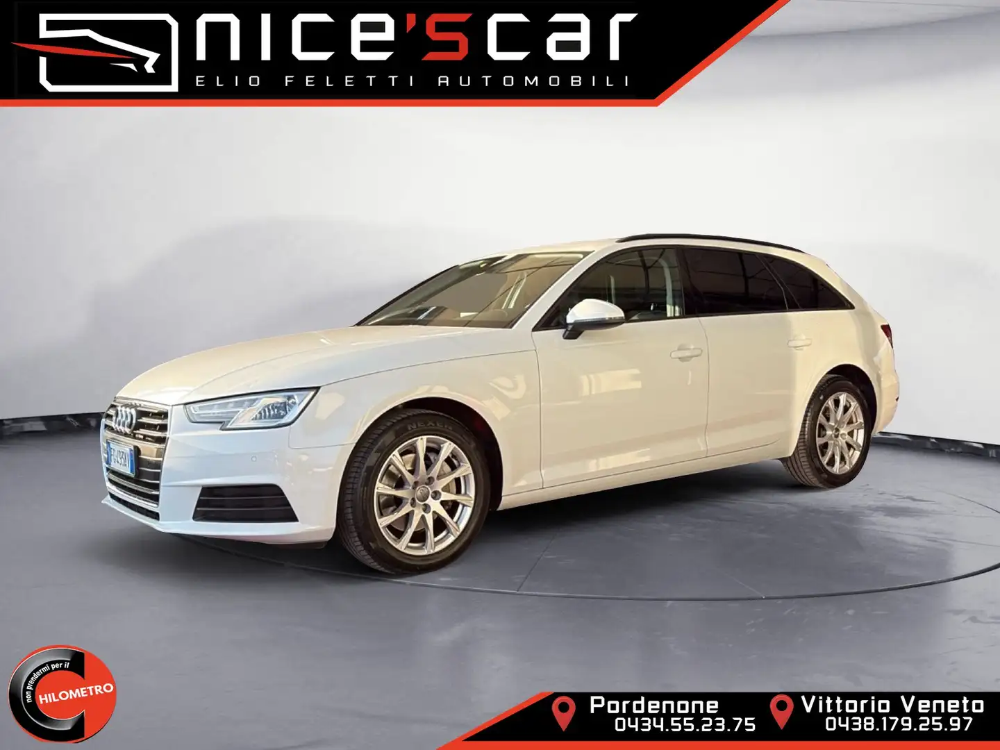 Audi A4 A4 Avant 2.0 TDI 190 CV Sport Blanc - 1