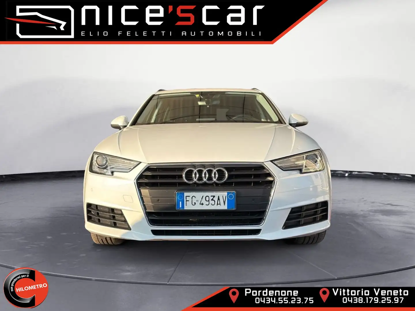 Audi A4 A4 Avant 2.0 TDI 190 CV Sport Blanc - 2