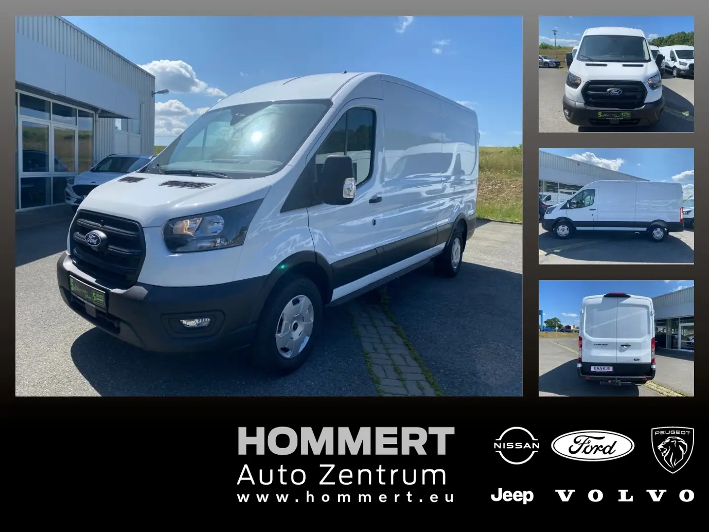Ford Transit Kasten 2.0 TDCi 350 L3 Sitzhei. AHK Allwe Weiß - 1