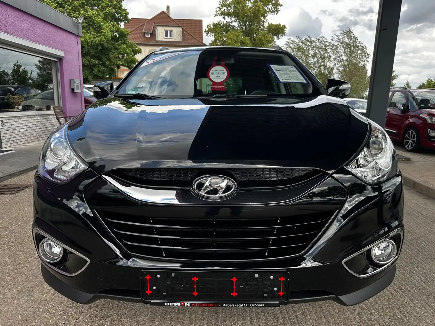 Hyundai iX35 5 Star Edition 2WD "1 Hand"AHK"HU/AU Neu" Zwart - 2