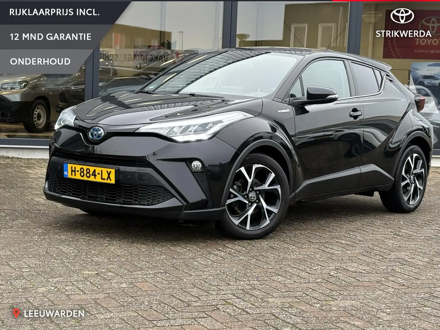 Toyota C-HR 1.8 Hybrid Business Plus Zwart - 1
