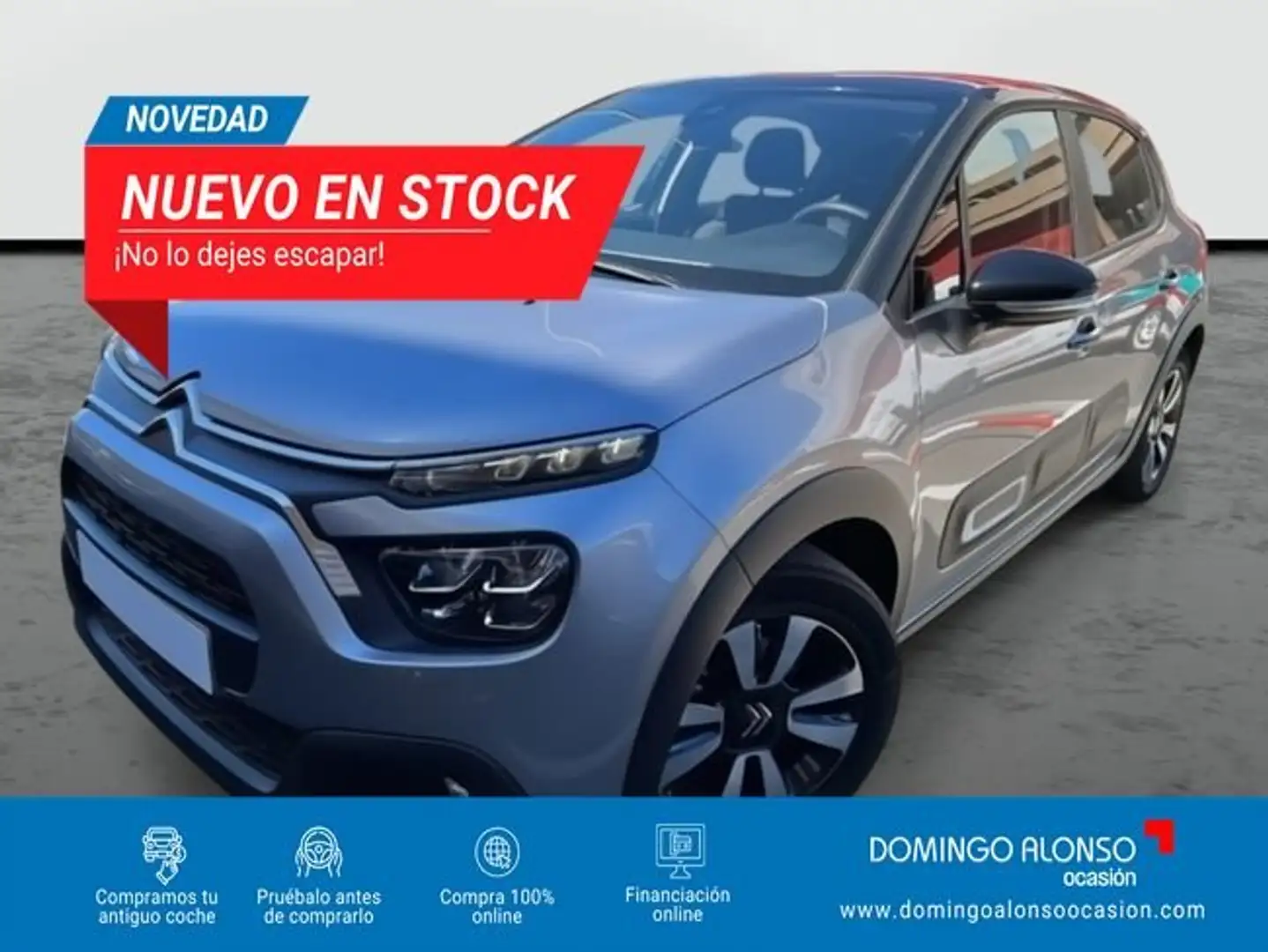 Citroen C3 1.2 PureTech S&S C-Series 83 Gris - 1