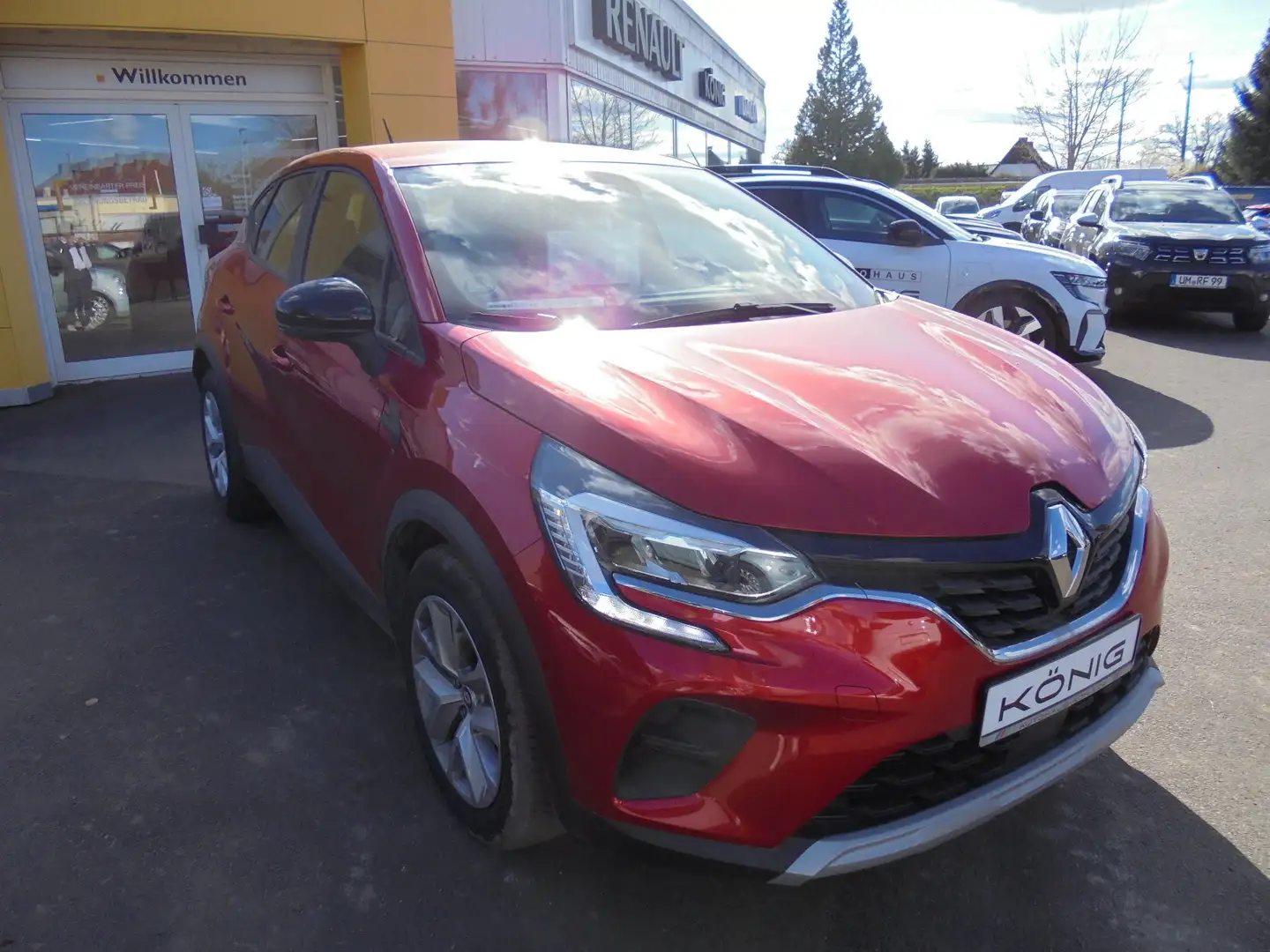Renault Captur TCe 140 Automatik Klima Navi Sitzheizung Rood - 2