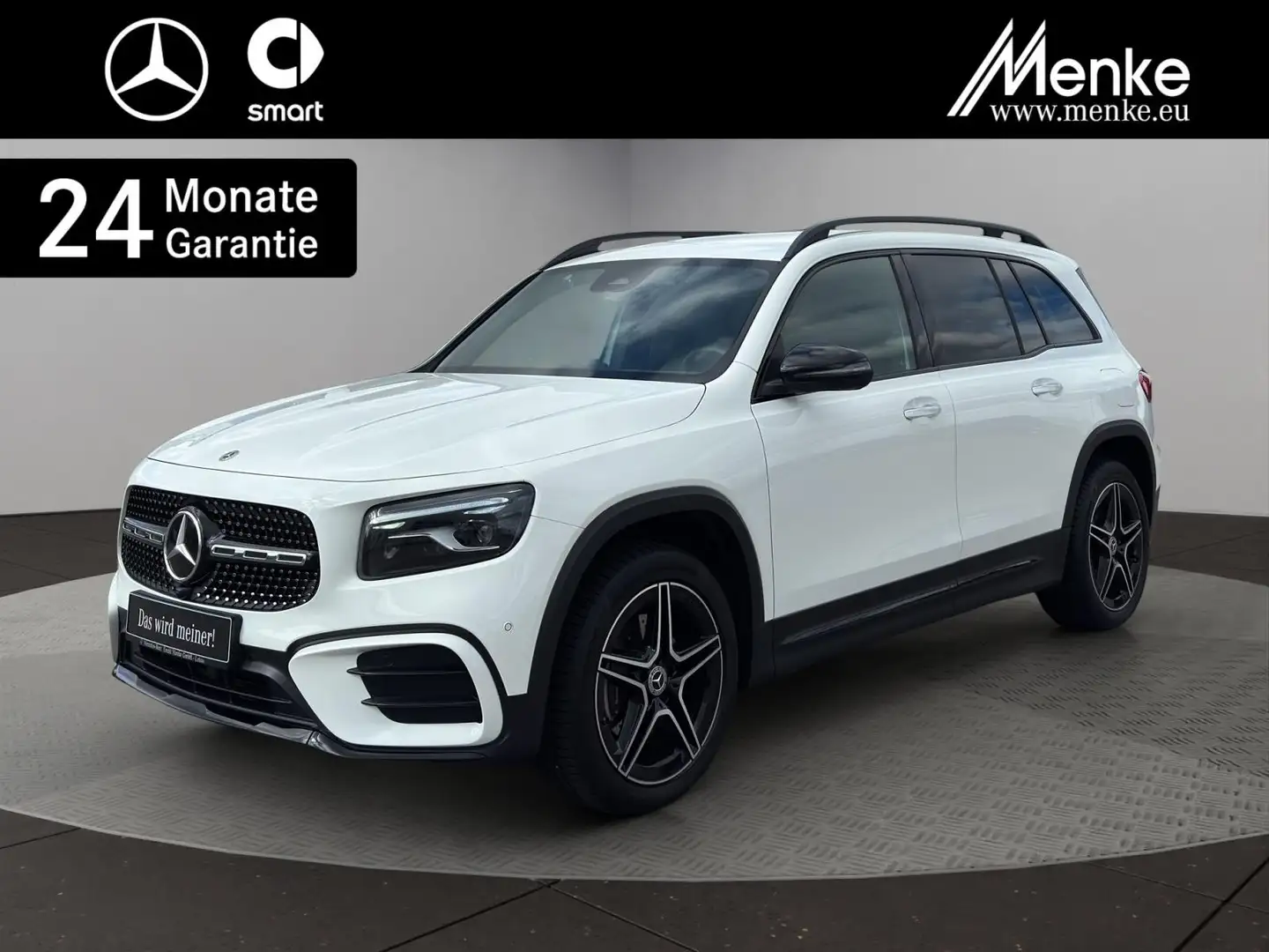 Mercedes-Benz GLB 200 d AMG+Night+Distr+AHK+KeyGo+Multibeam Weiß - 1