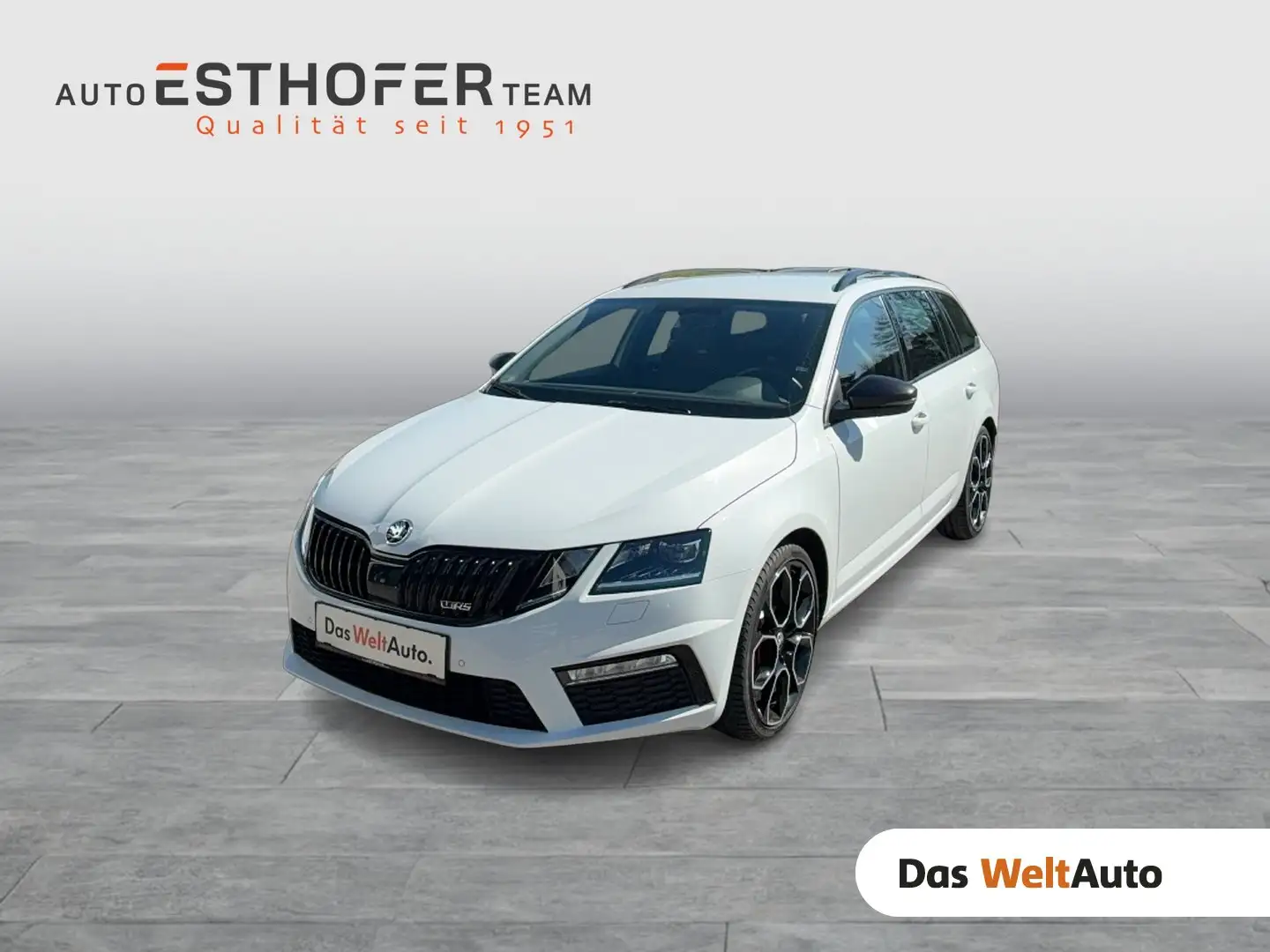 Skoda Octavia RS 245 TSI DSG Weiß - 1
