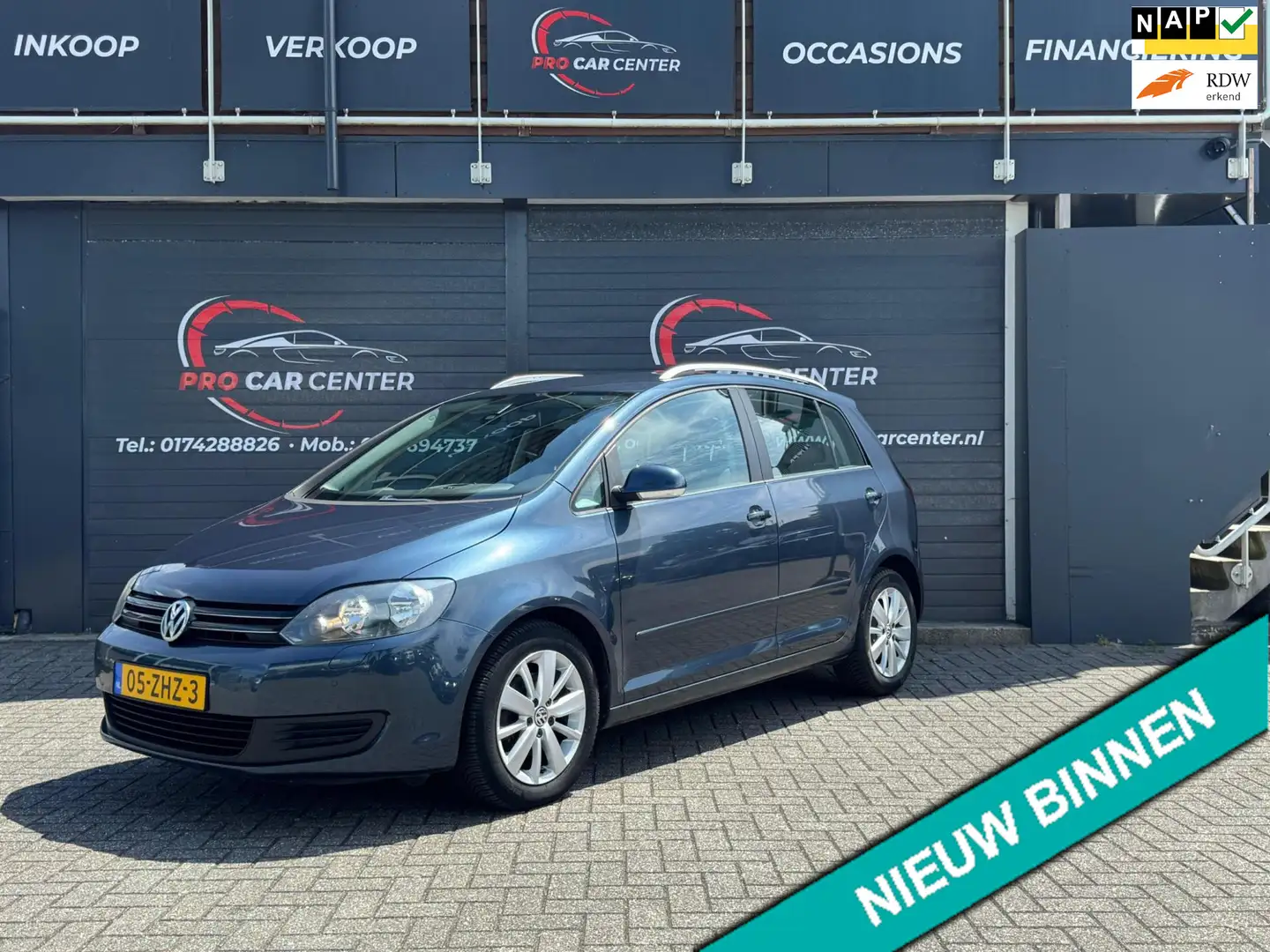 Volkswagen Golf Plus 1.2 TSI Comfortline BlueMotion CLIMATE|CRUISE|V-A Blauw - 1