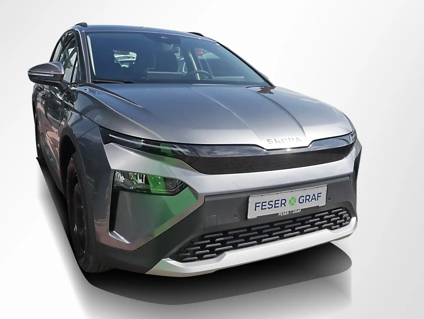 Skoda Elroq 50 Tour 55 kWh 125 kW Navi PDC RüKa Sitzh. Grau - 2