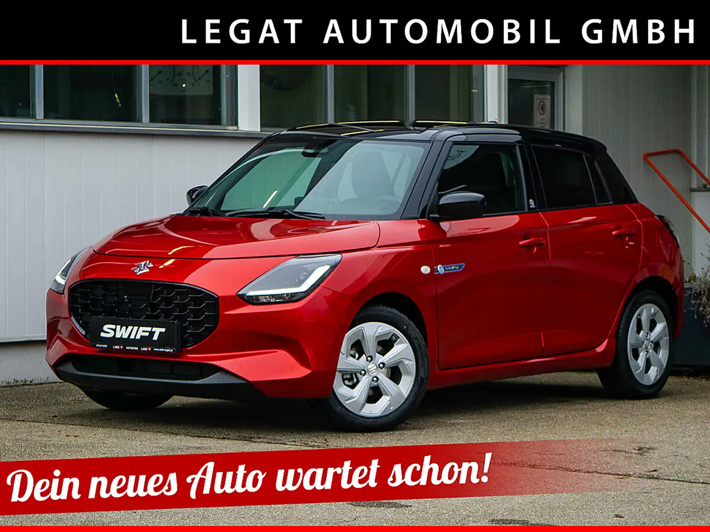 Suzuki Swift 1,2 Hybrid Shine *NEUWAGEN*LAGERND* Rot - 1
