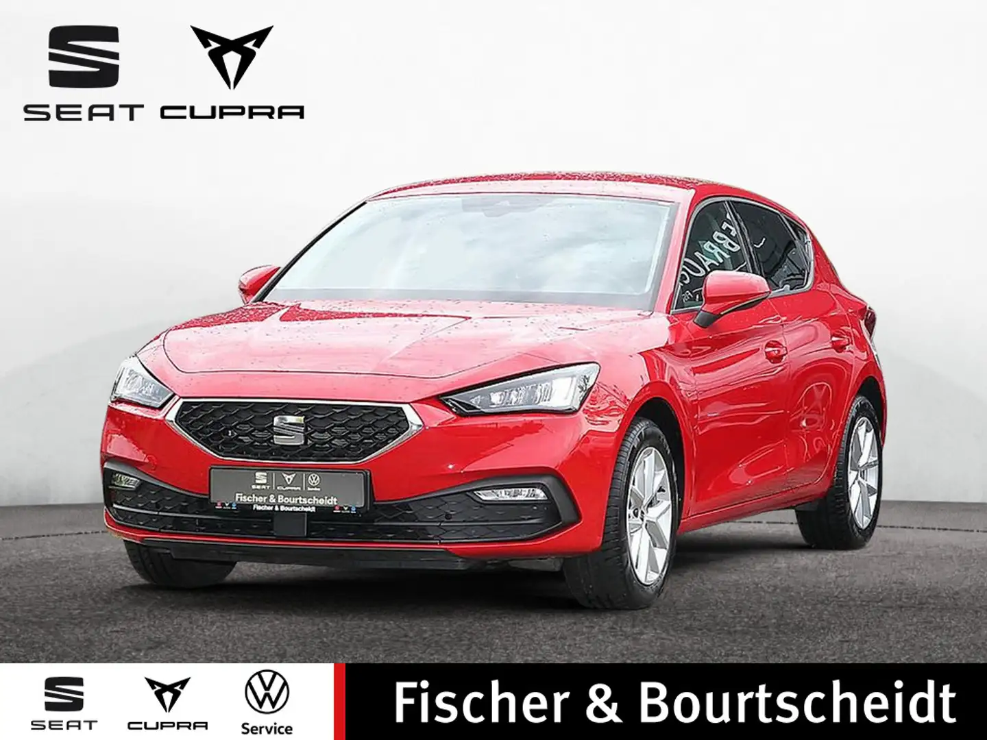 SEAT Leon 1.0 TSI Style DSG NAVI LED SHZ PDC APP Rot - 1