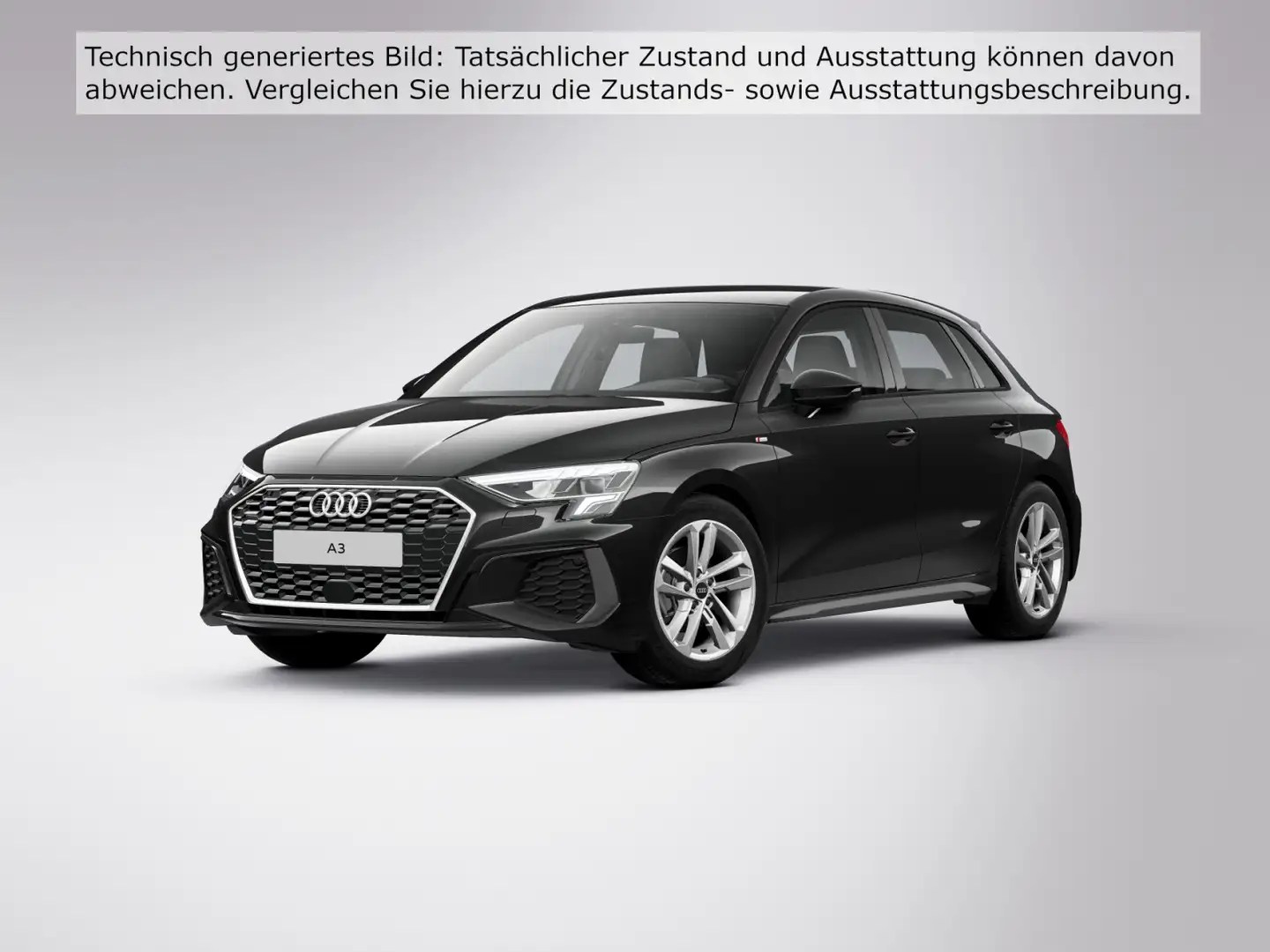 Audi A3 35 TDI S line*Navi*LED*Alu*B&O*PDC* Schwarz - 2